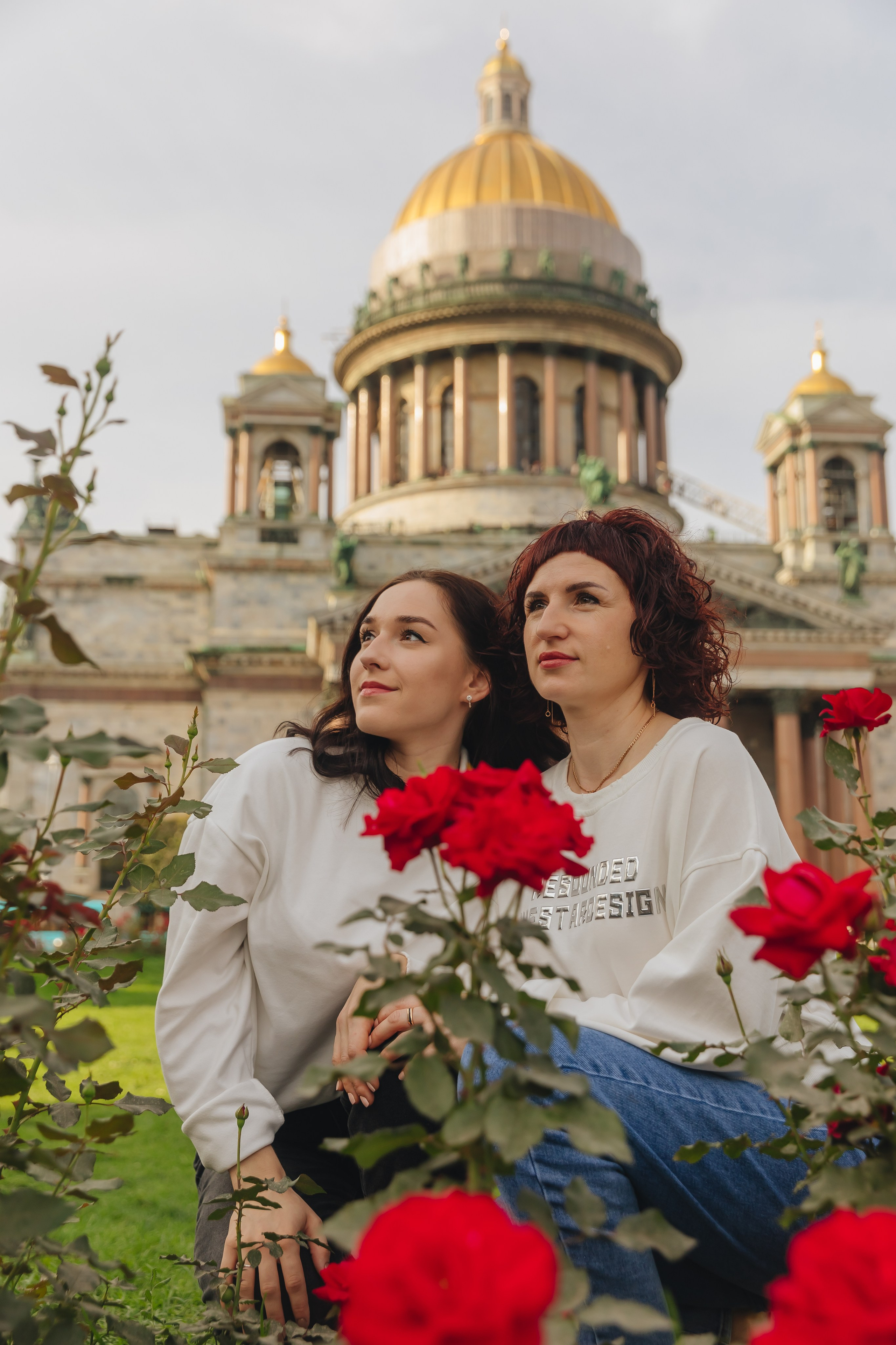 Прогулка Оли и Марины. Семейный фотограф в Санкт-Петербурге Ева Маркова
