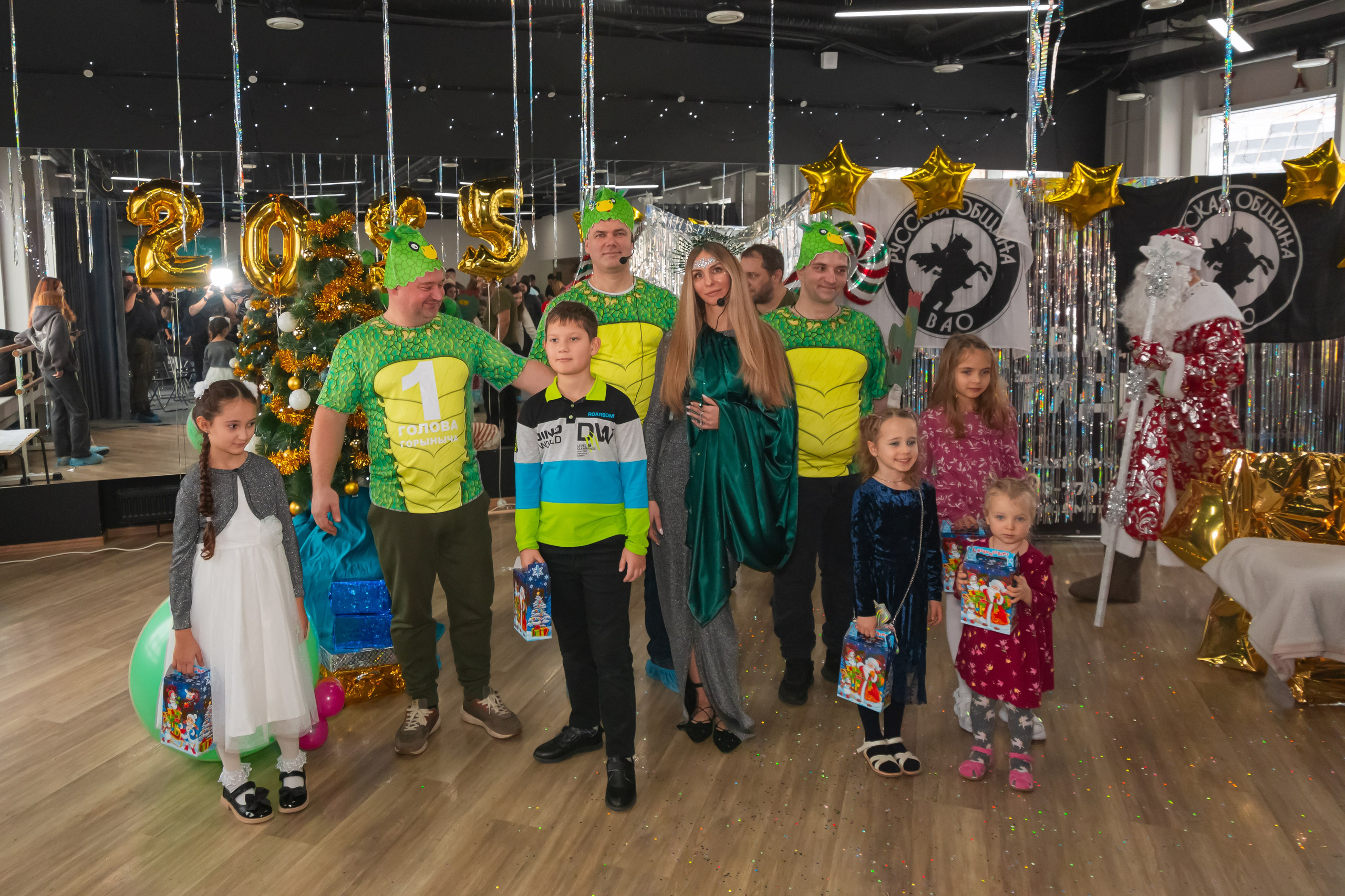 Новогодний праздник Русская Община ВАО. Фотограф Илья Варакин