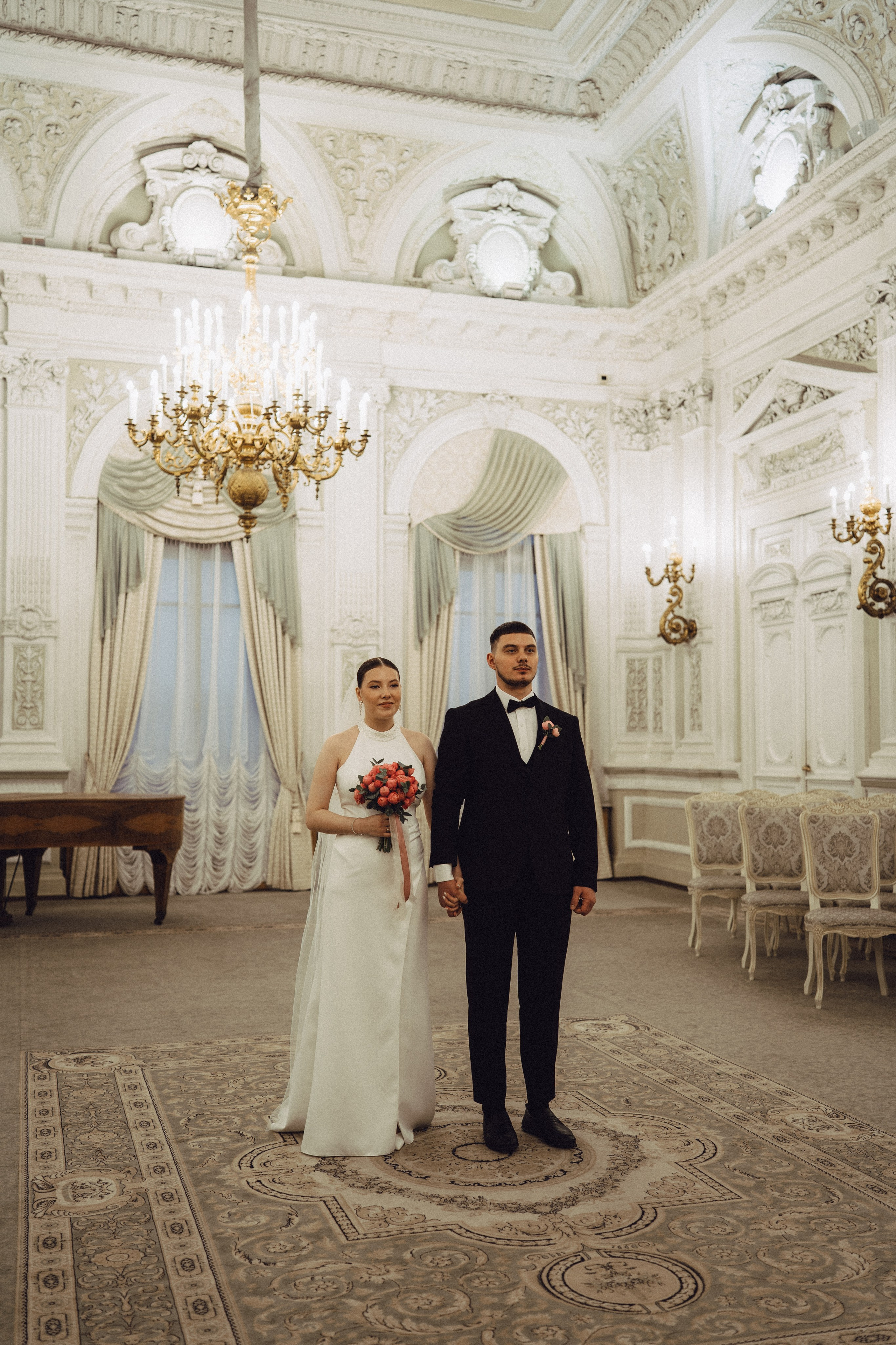 СВАДЕБНАЯ СЬЕМКА В ПЕВОМ ДВОРЦЕ БРАКОСОЧЕТАНИЯ. Профессиональный фотограф, Санкт-Петербург — Виктория Богомолова