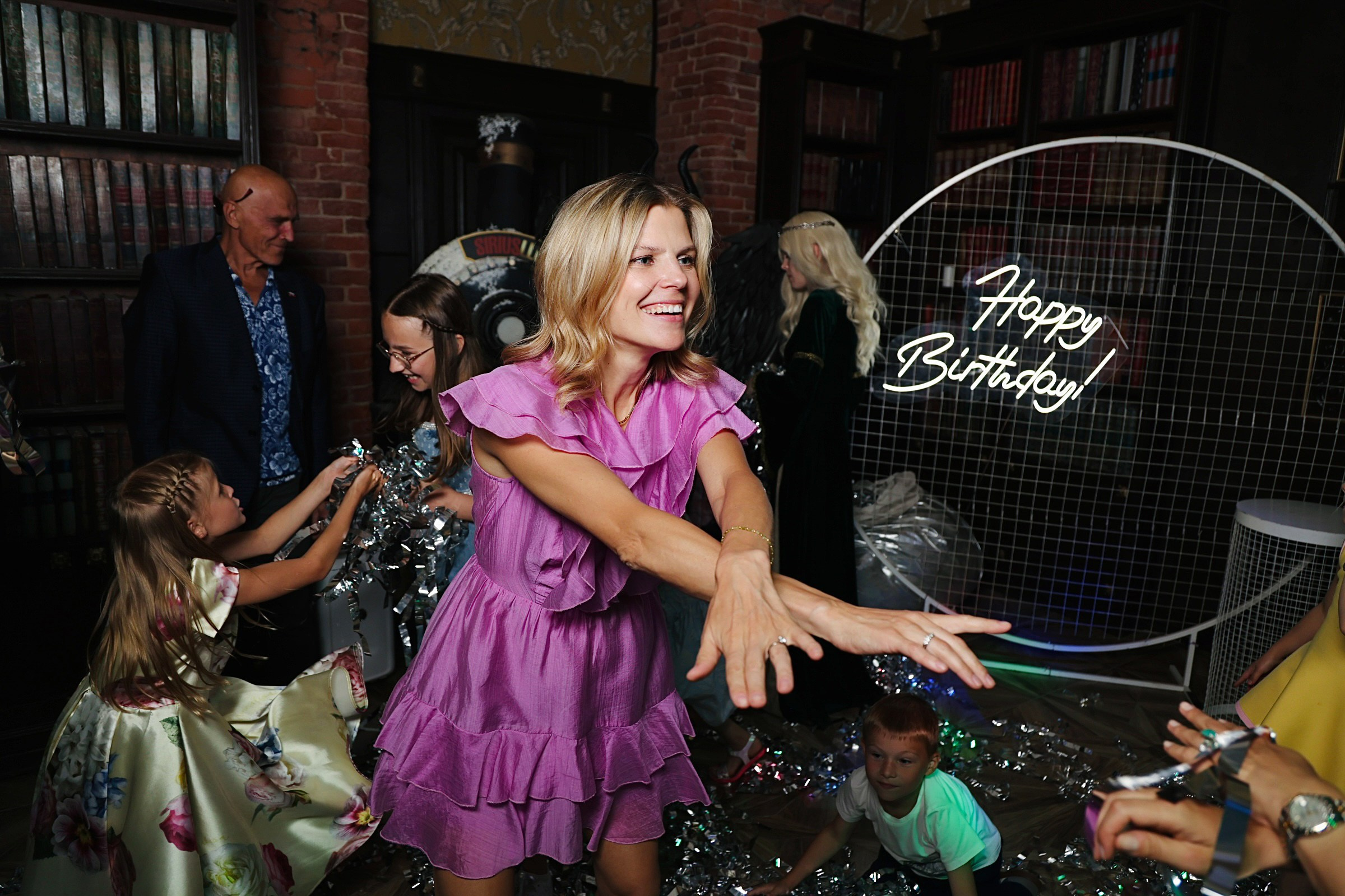 День рождения. Алиса 8 лет. Фотограф Алексей Солопов