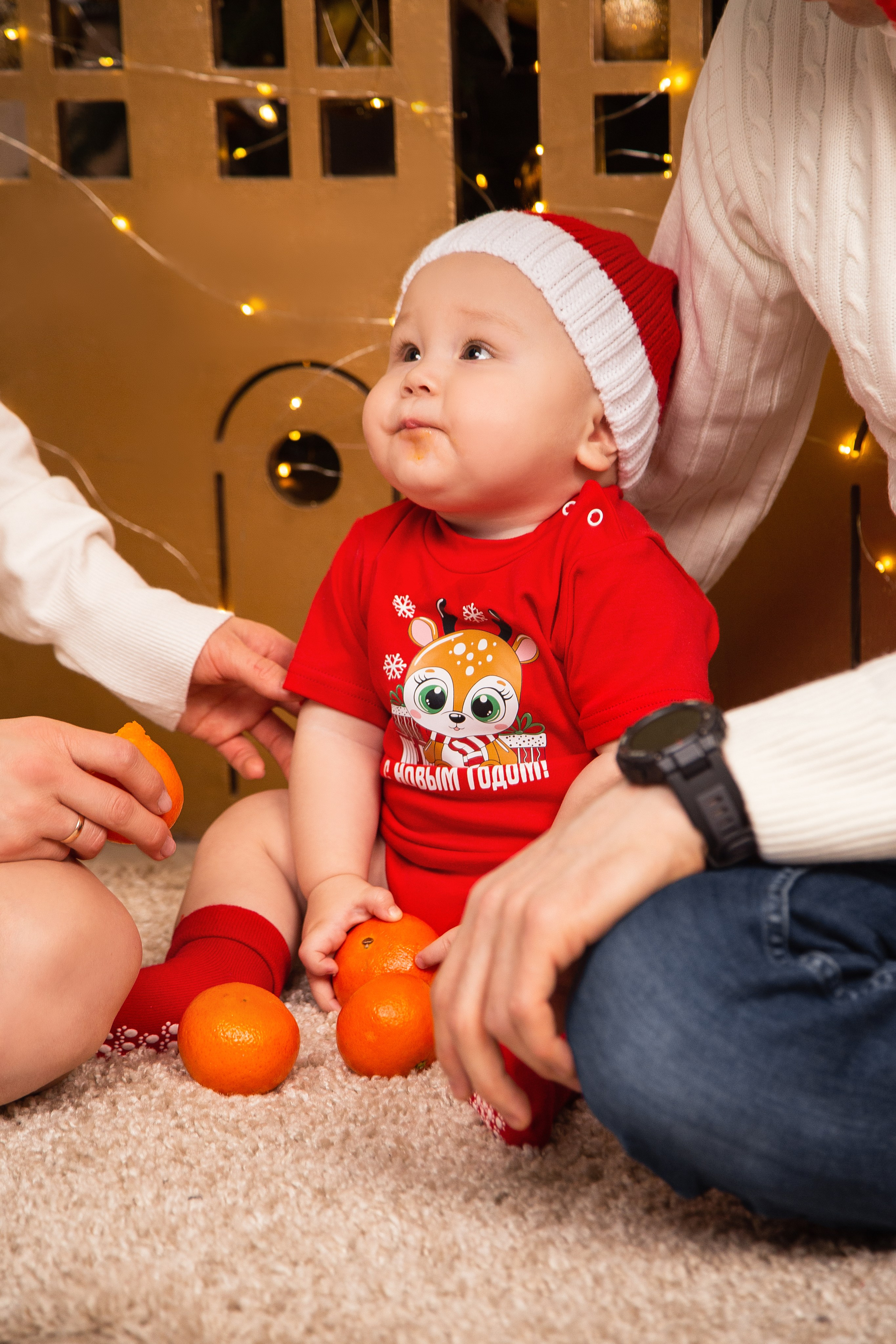 Семейная фотосессия в Москве - тёплые кадры с детьми и новогодние образы | Анна Татаурова. Фотограф Анна Татаурова | Авторская фотосъемка в Москве