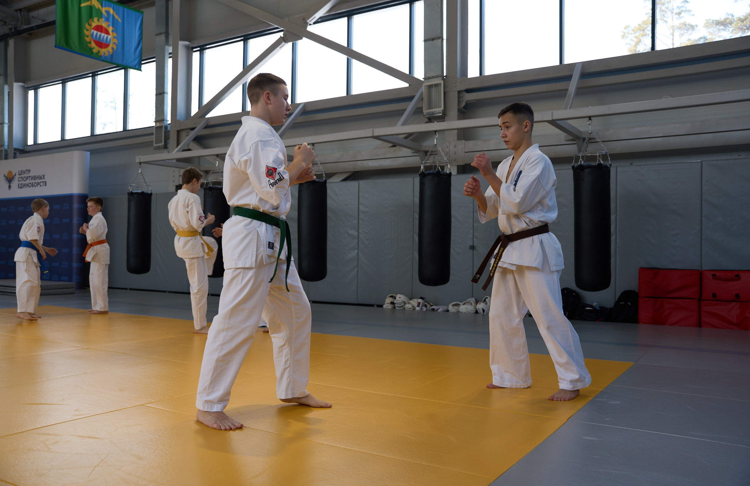 Открытие центров спортивных единоборств «Сокол» Красноярск/Дивногорск. Александр Сазонов Красноярск