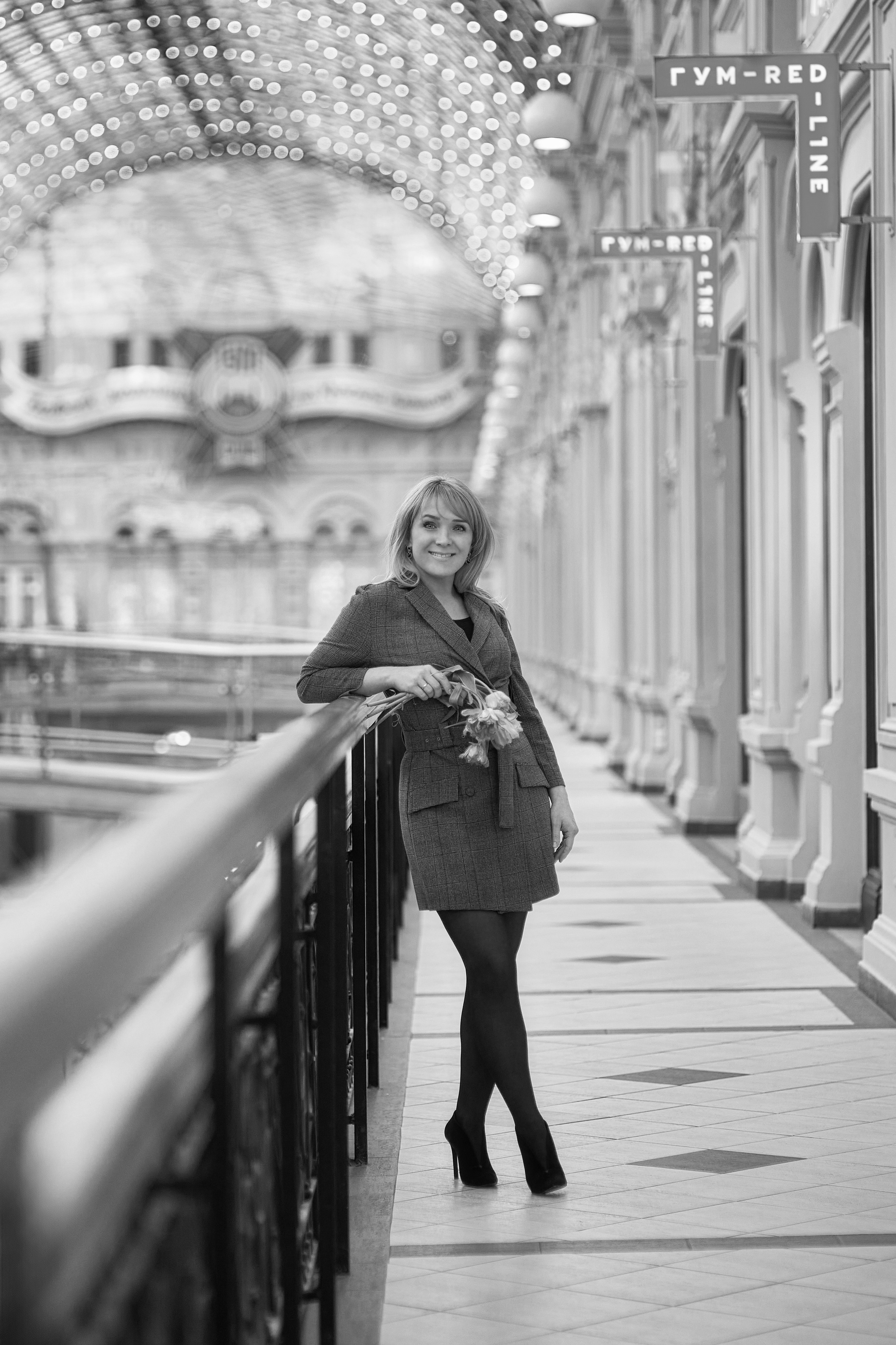 Портретная фотография в ГУМе, Москва