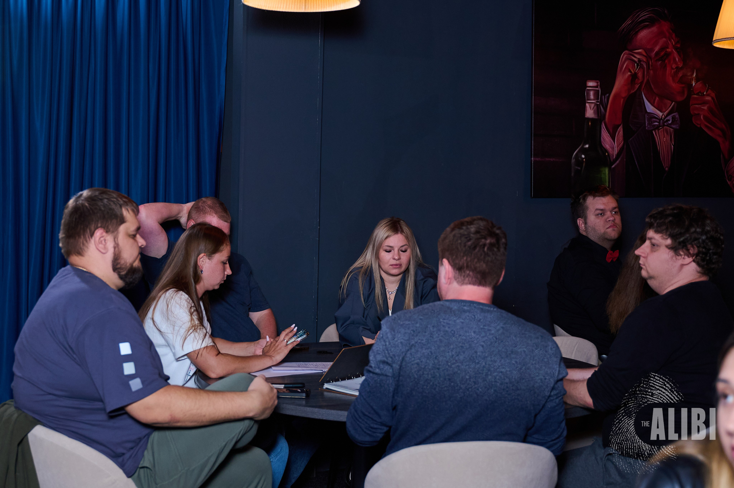 Квиз ALIBI. Фотограф Универсал в Новосибирске