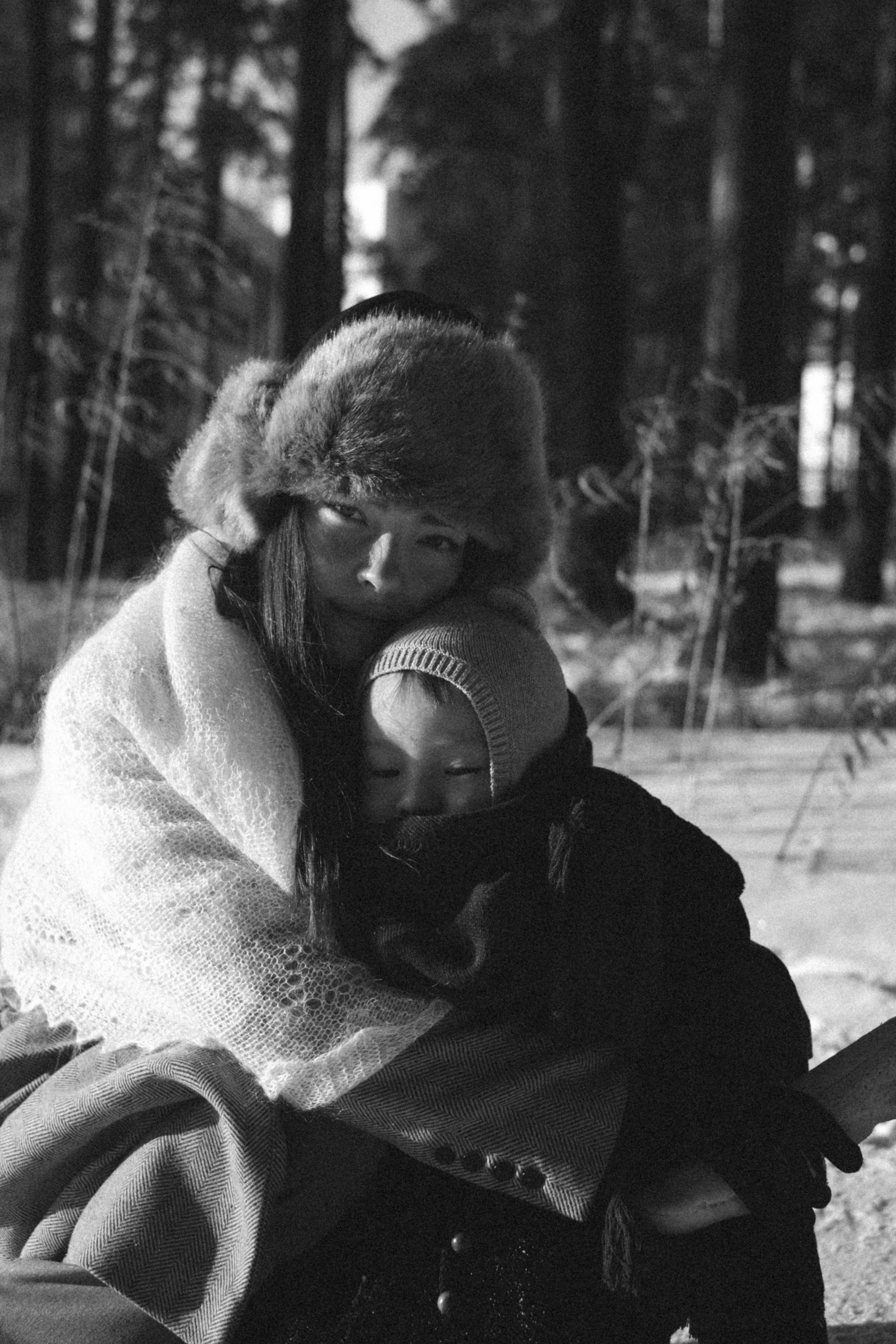 Ксюша, Том и Кирин | в стиле СССР. Фотограф в Новосибирске Диана Ильиных