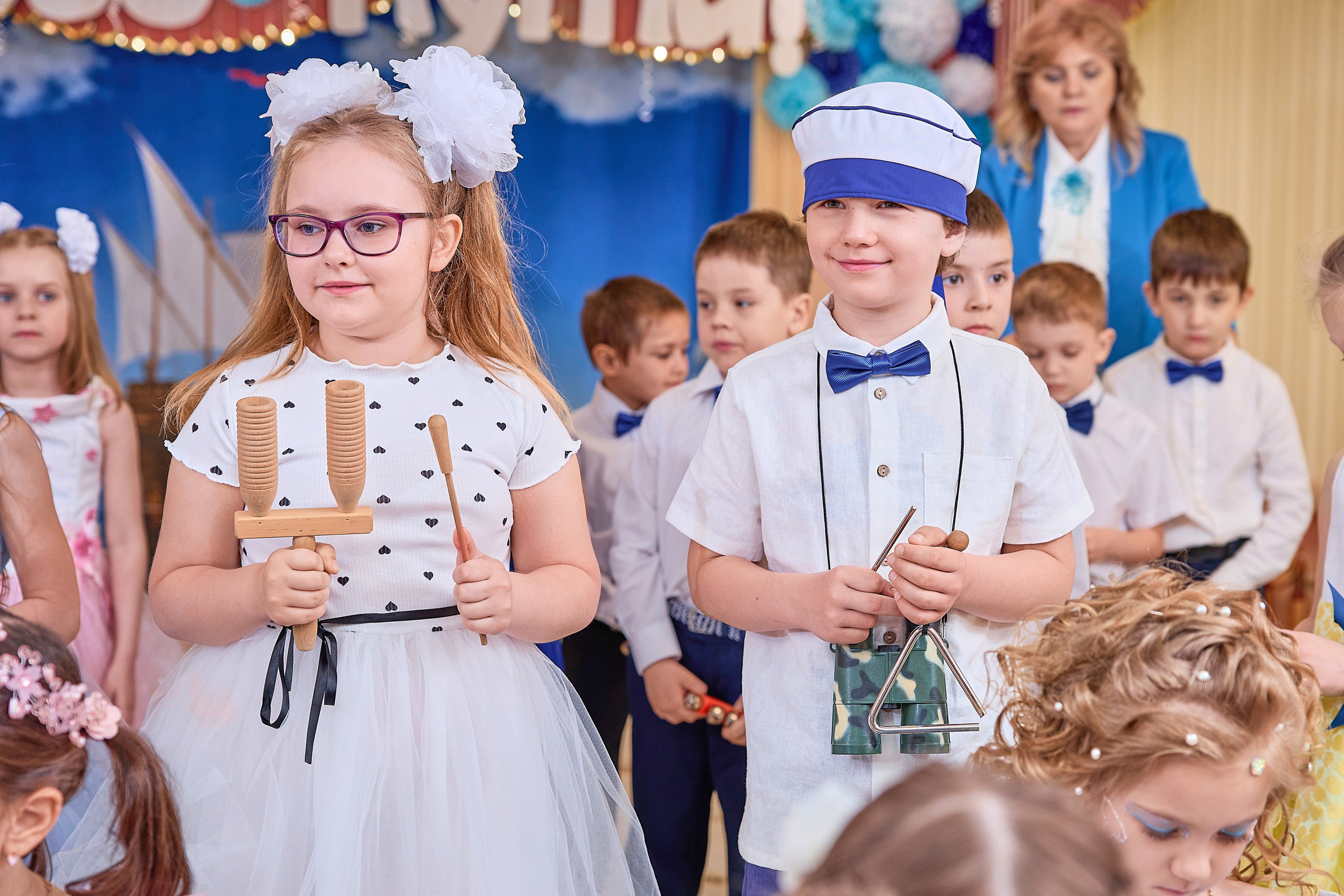 Фотосъёмка выпускного утренника в детском саду. Выпускные альбомы в Москве фотограф Алина Пащук