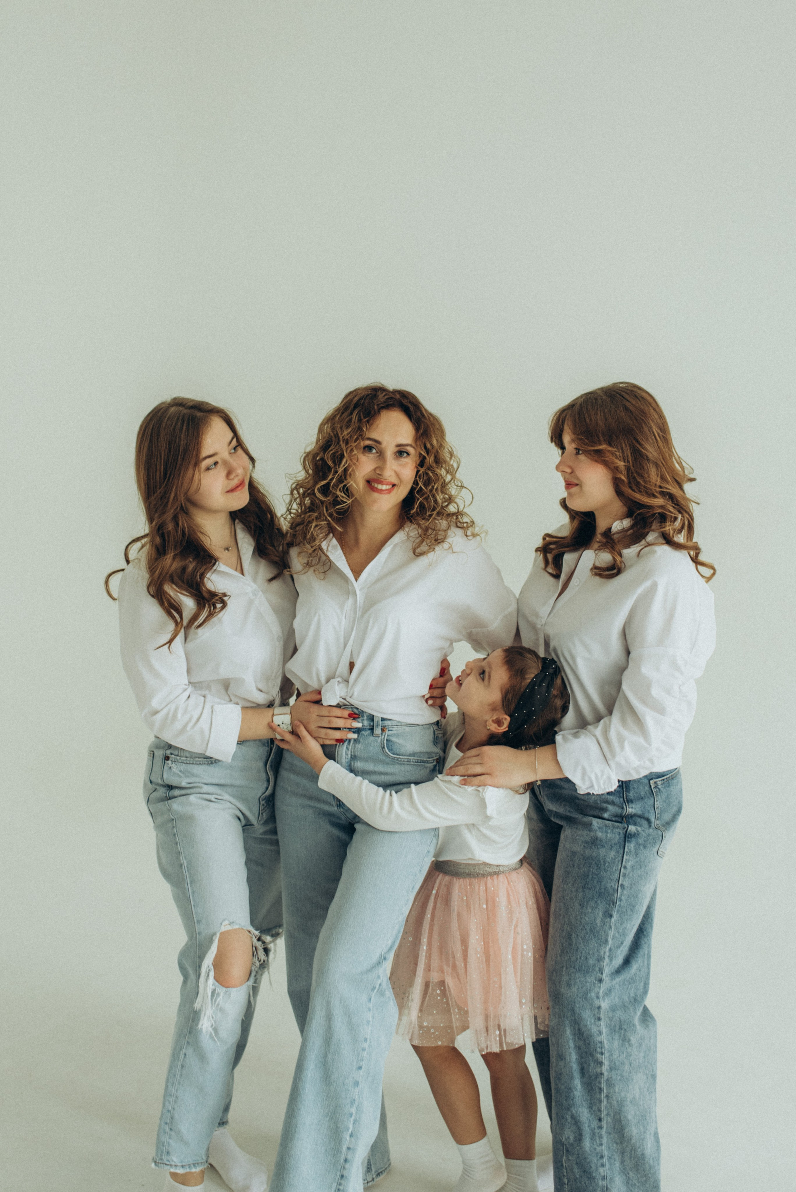 Мама и дочки❤. Семейный фотограф в Москве Екатерина Север