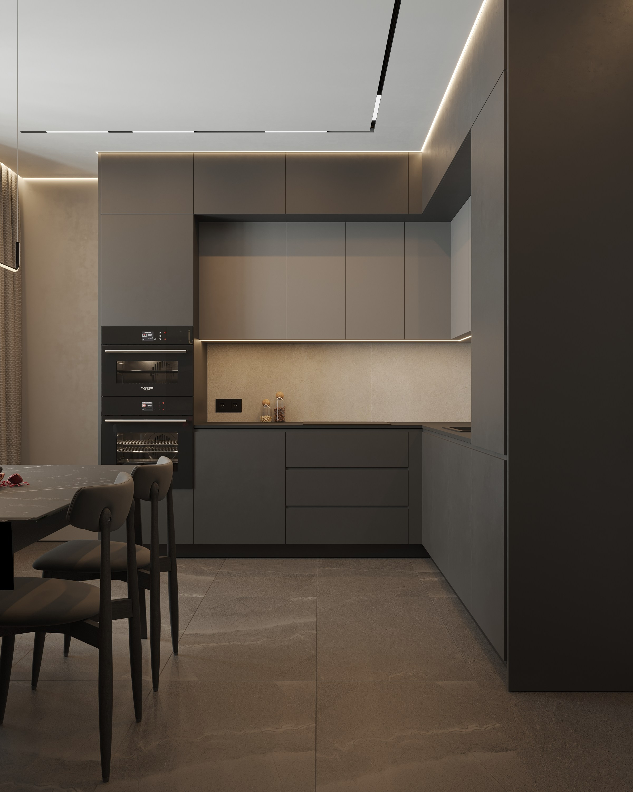 ЖК «Приморский квартал» / Санкт-Петербург / 45 кв. м. Ксения Барабаш дизайнер интерьера в Санкт-Петербурге