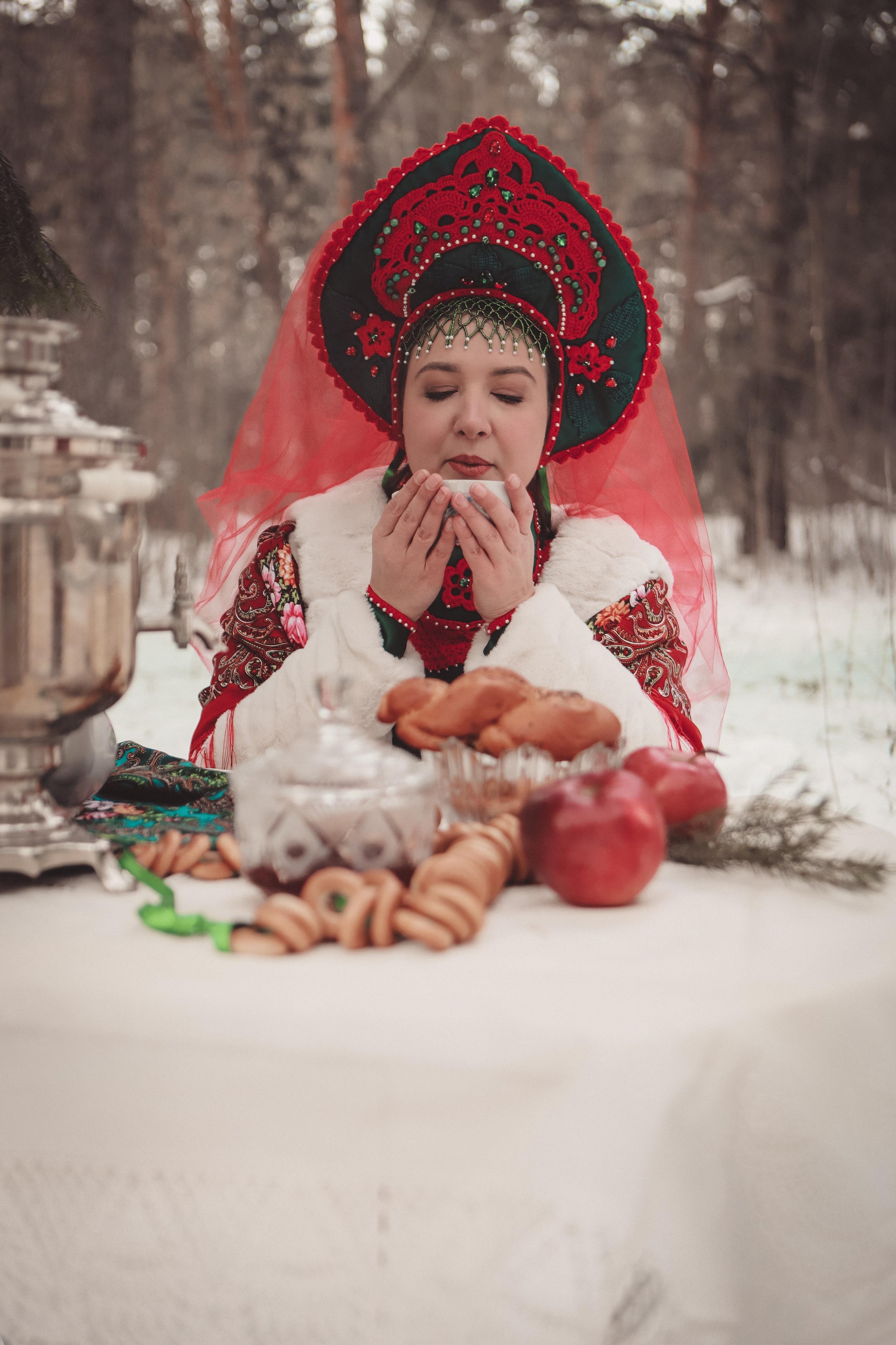 Фотопроект - Барыня за чаем. Семейный и женский фотограф Кемерово Мария Степ