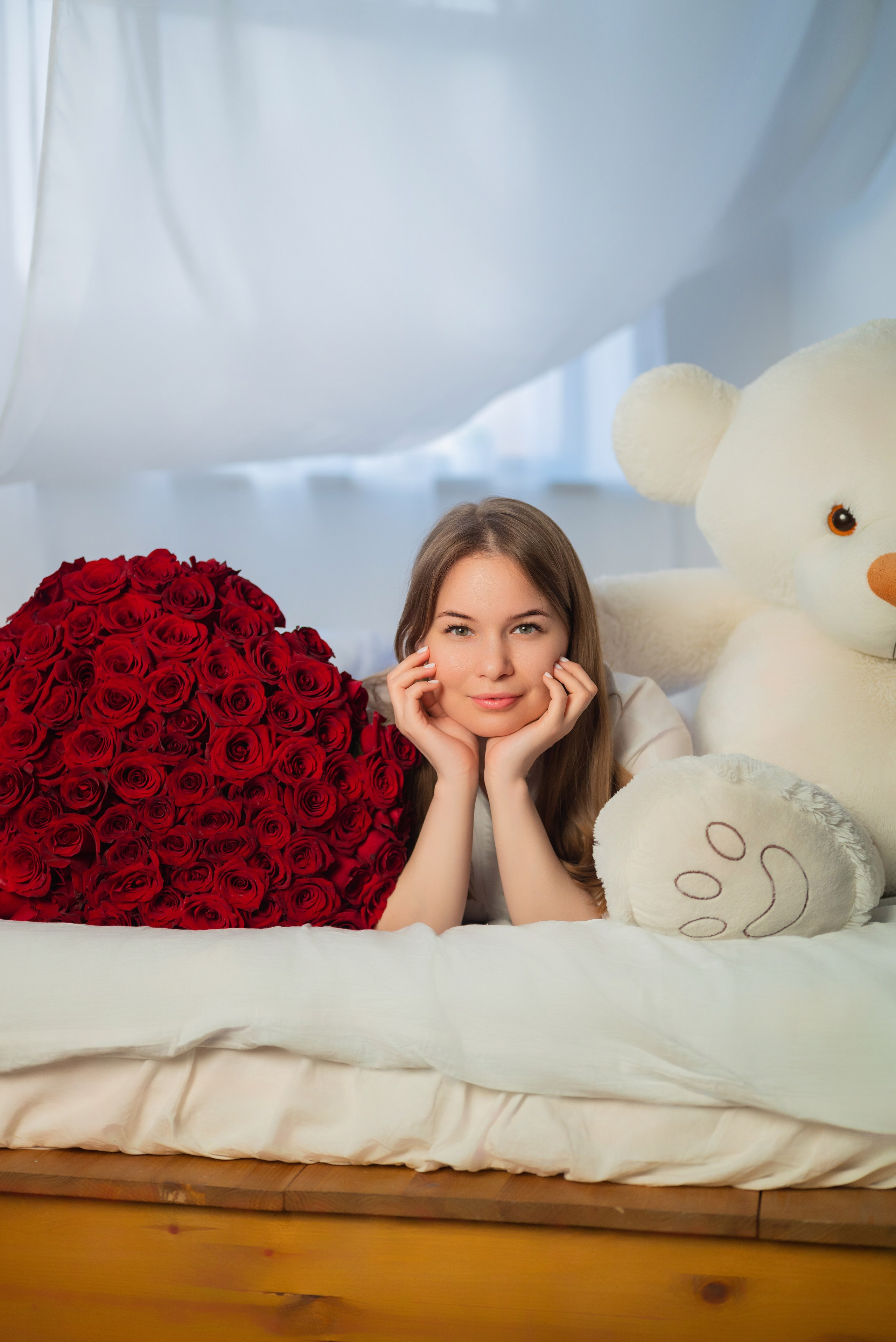 Фотопроект *101 красная роза* 2023 г. Фотограф в городе Салават