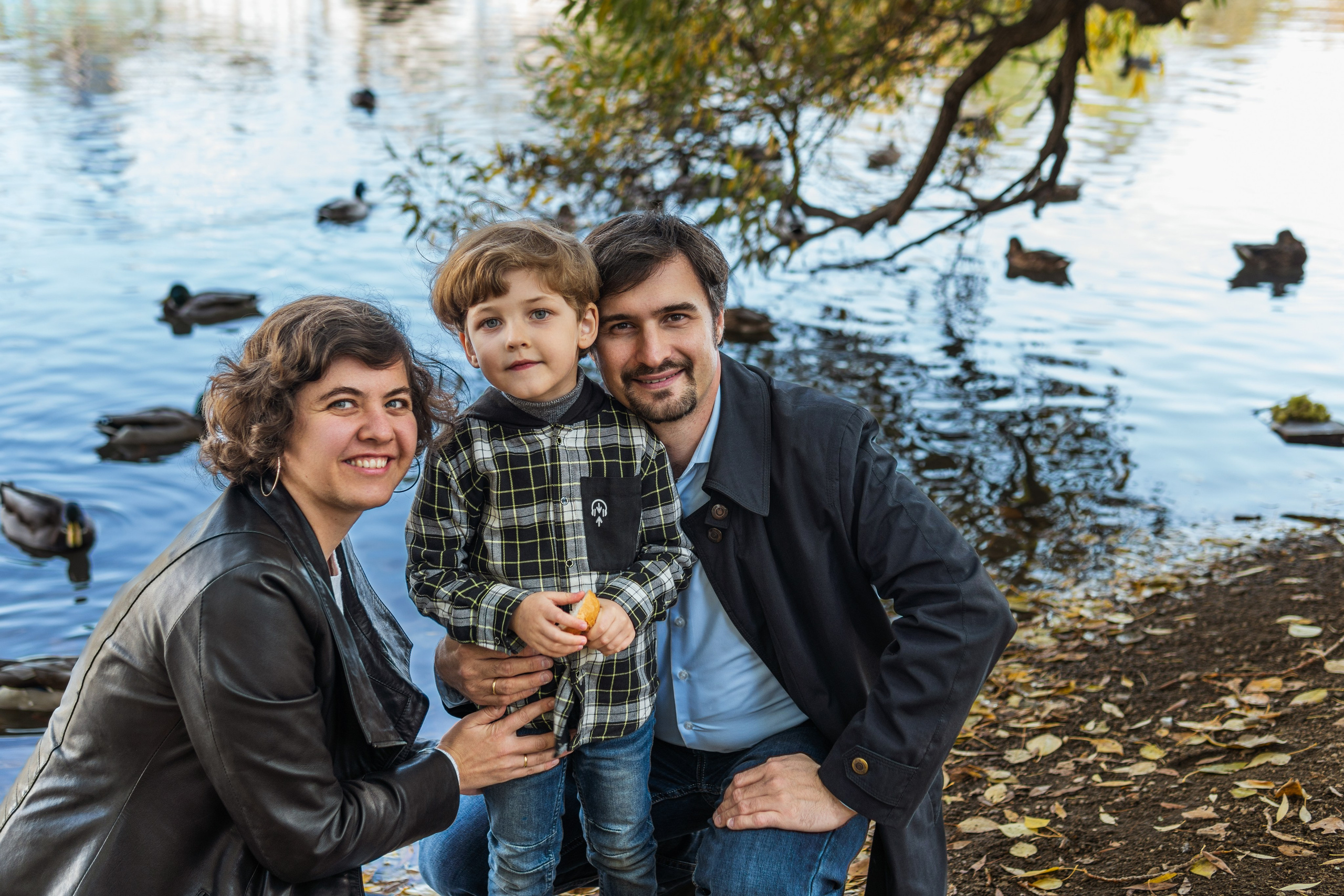 Наталья с семьёй. Портретный, репортажный и свадебный фотограф в Екатеринбурге Денис Южаков