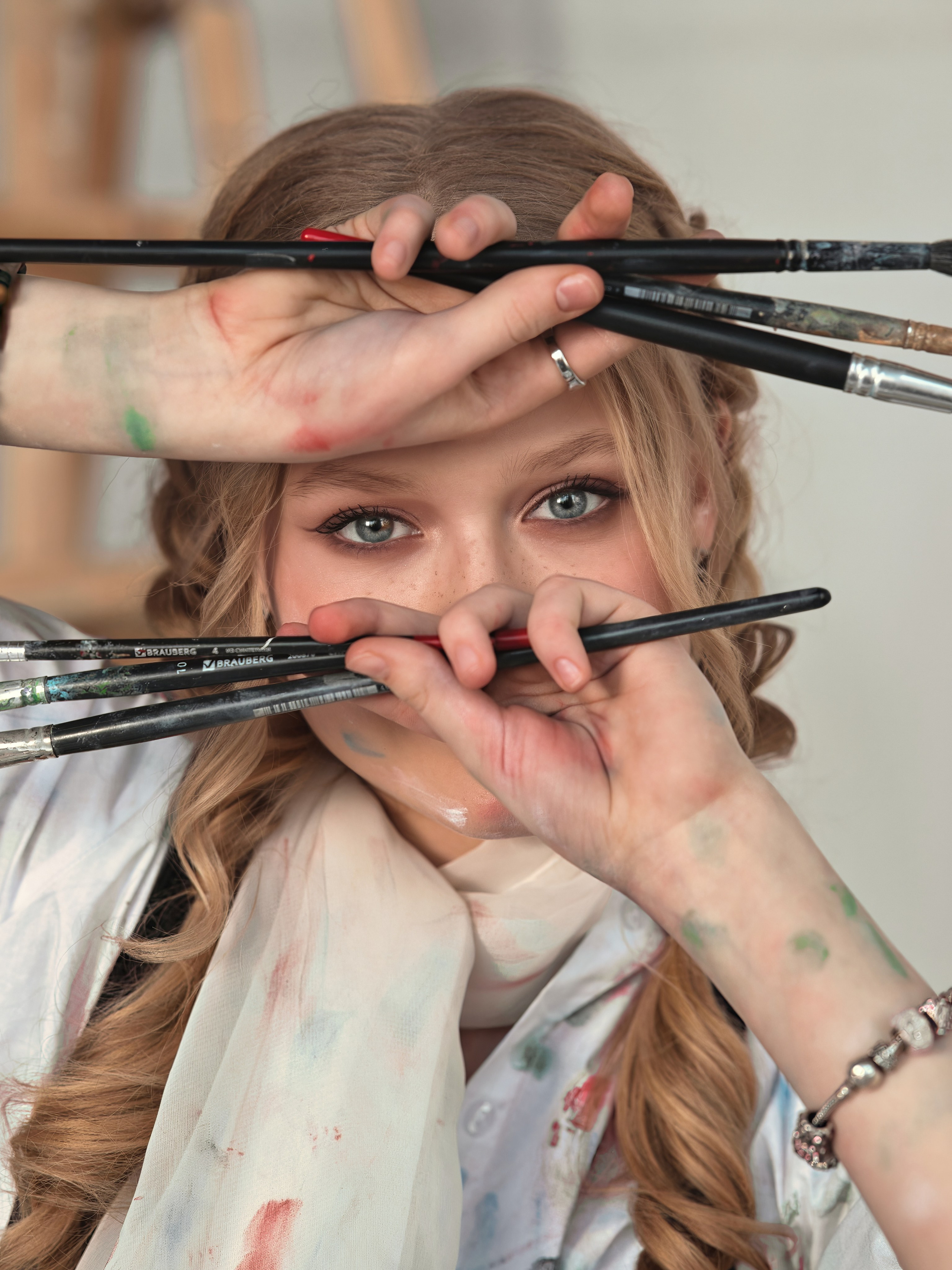 Художница. Фотограф Денис Кривопусков