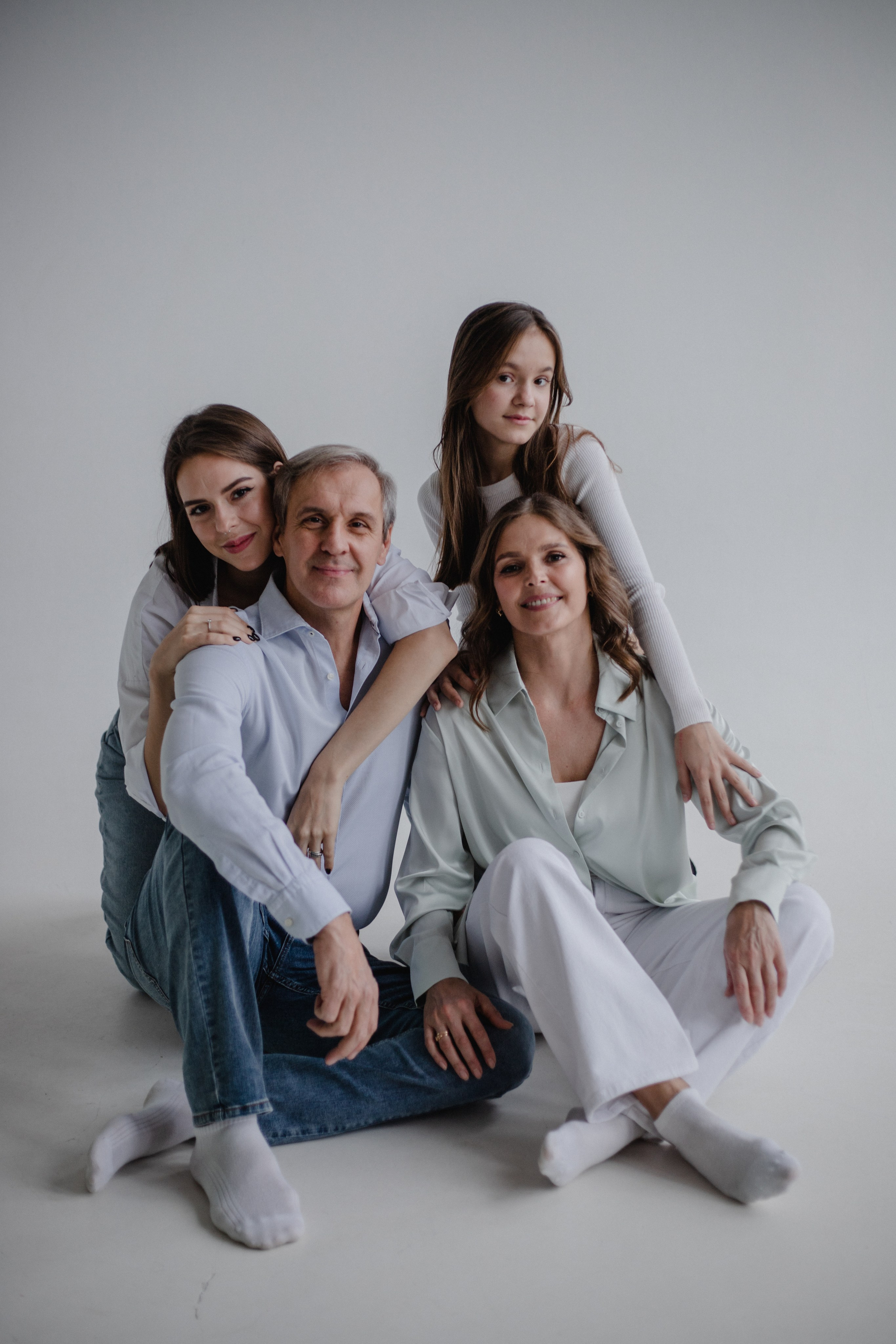 Студийная семейная съёмка