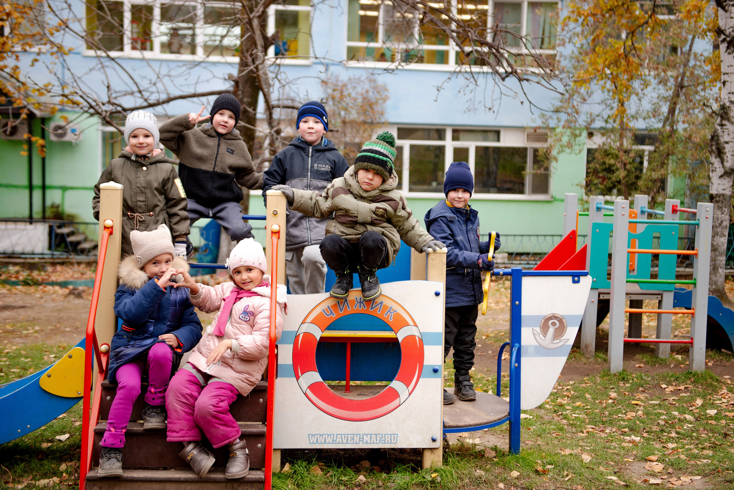 Съёмка в школе и в детском саду. Фотограф в Хабаровске