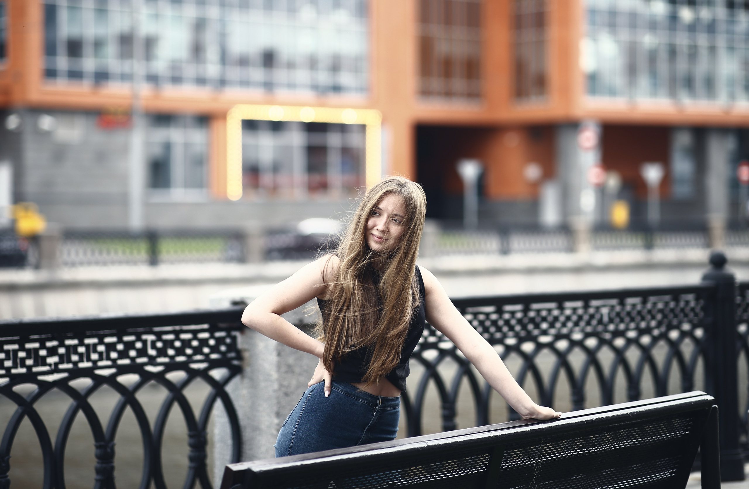 Съемки на улице