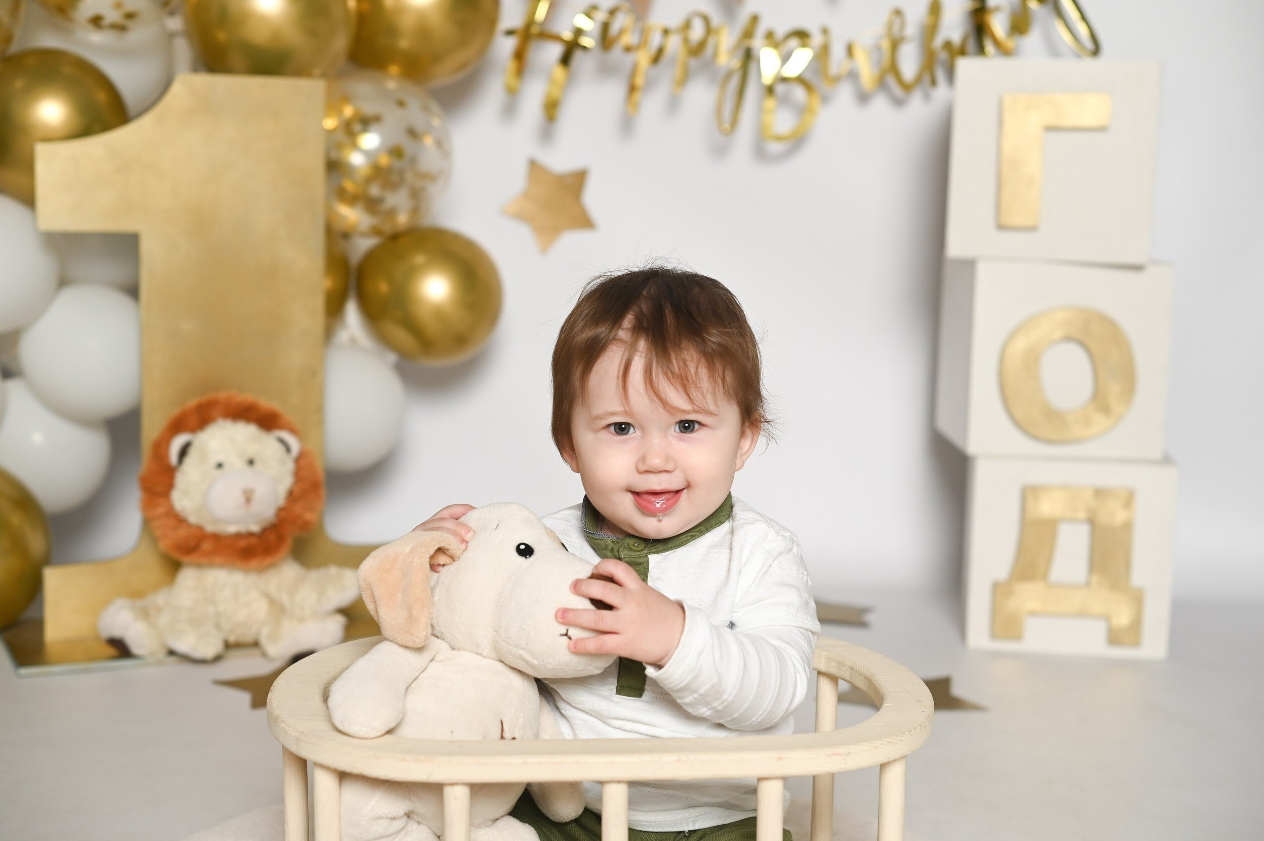 Годовасие. Newborn и детский фотограф в Череповце Юля Михайлова