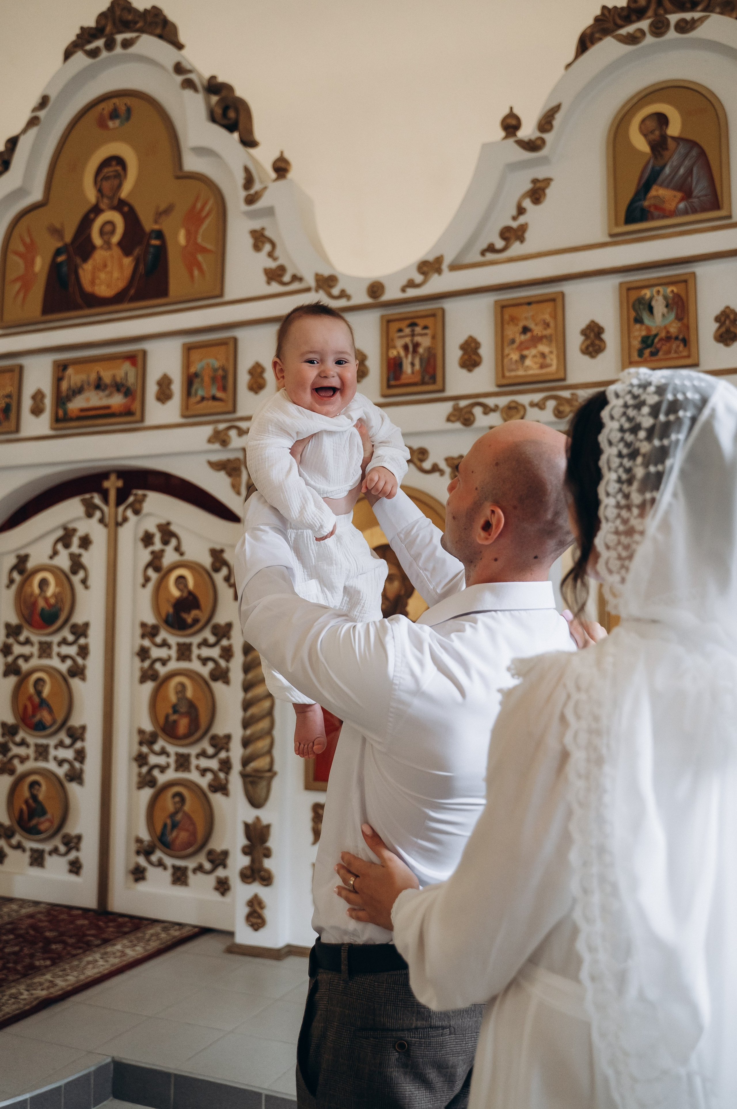 Крещение Демьяна (Церковь в честь святой блаженной Ксении Петербургской). Семейный фотограф в Минске Дарья Дреко