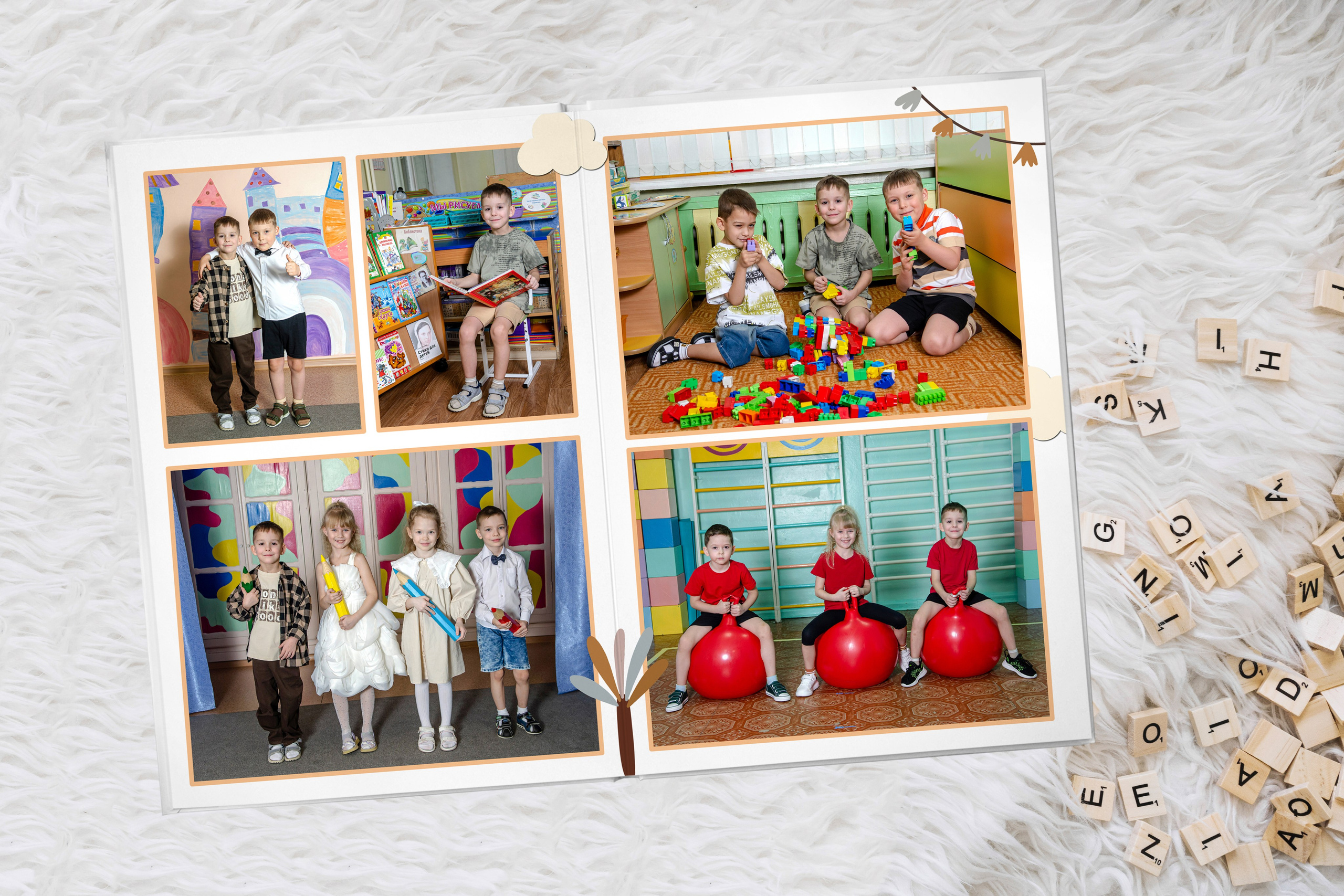 НАШИ РАБОТЫ — ДЕТСКИЙ САД. Фотограф в Шелехове, лучшие выпускные альбомы в Шелехове