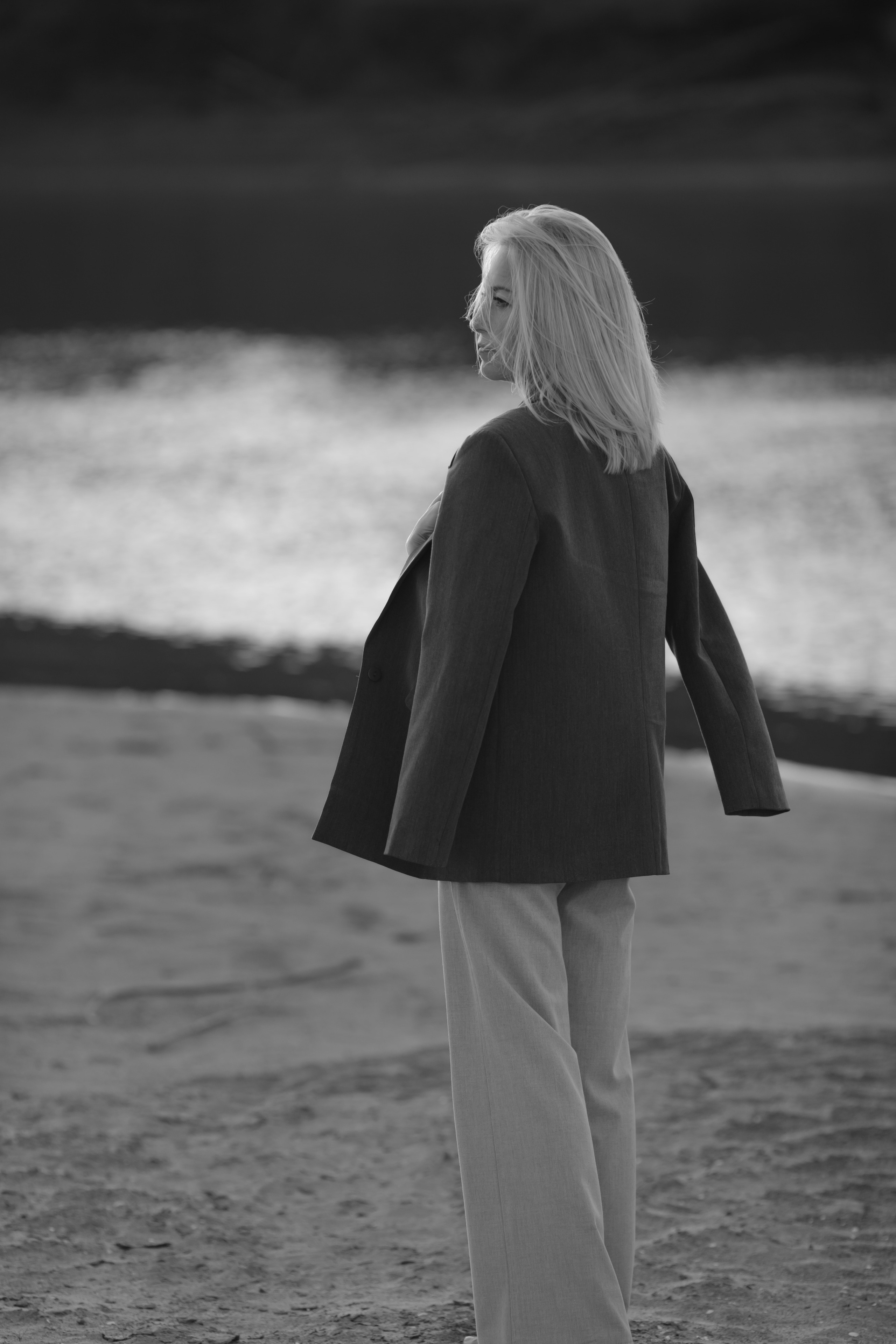 Женская фотосессия на берегу руки Кубани. Фотограф Александра Рышкова