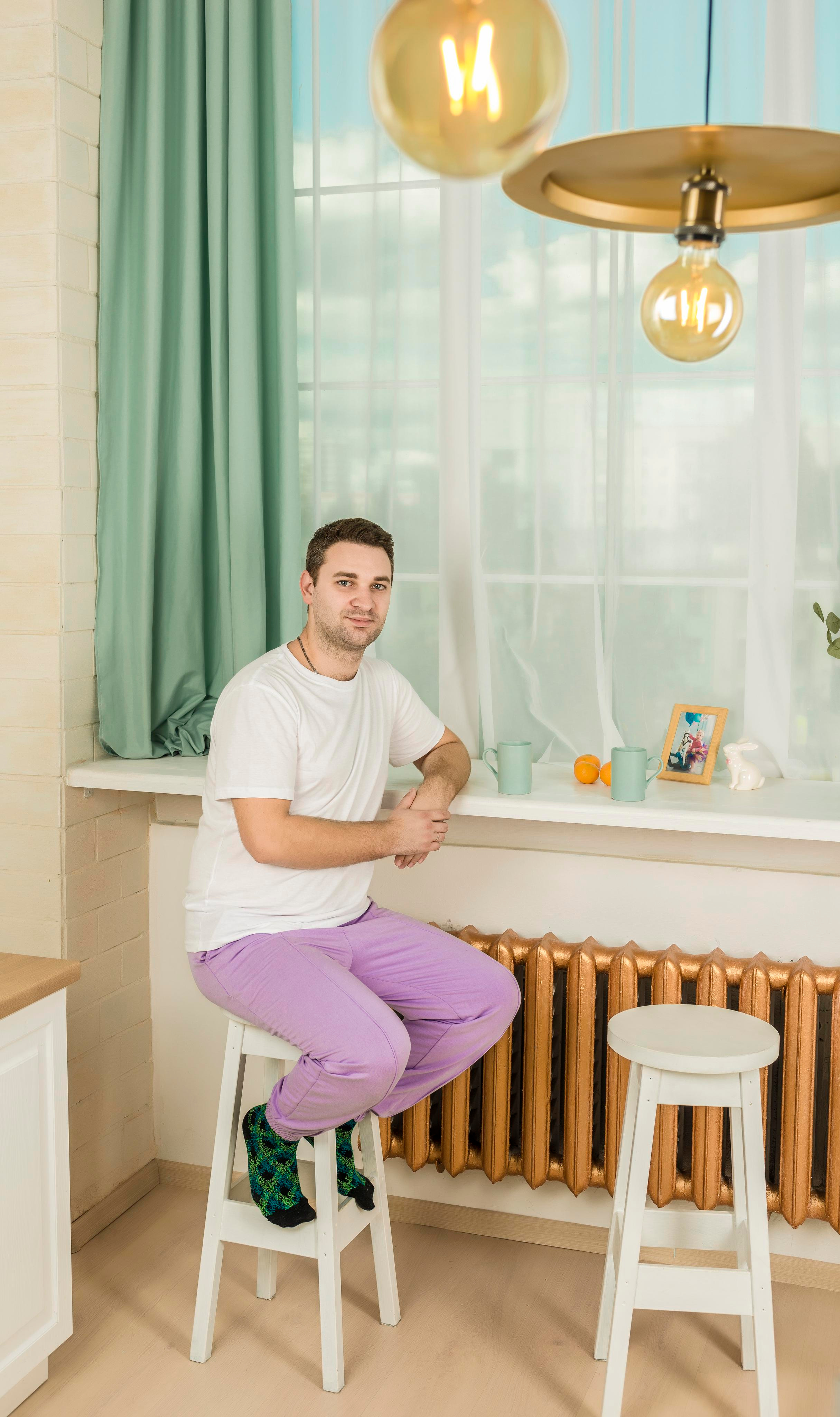 Студийный портрет семьи Третьяковых. Studio Blenda. Фотограф Платон Македонский