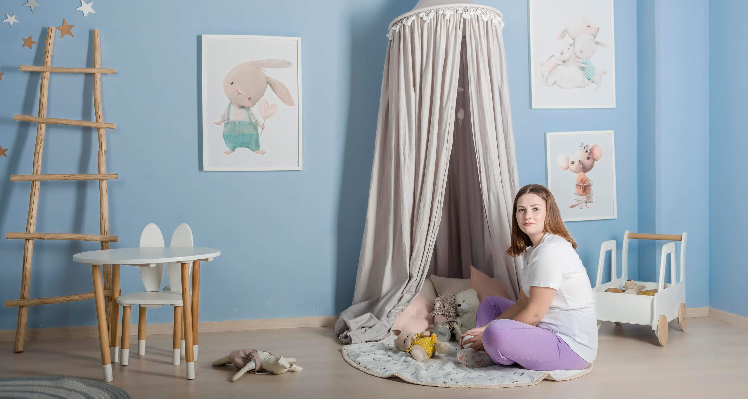 Студийный портрет семьи Третьяковых. Studio Blenda. Фотограф Платон Македонский