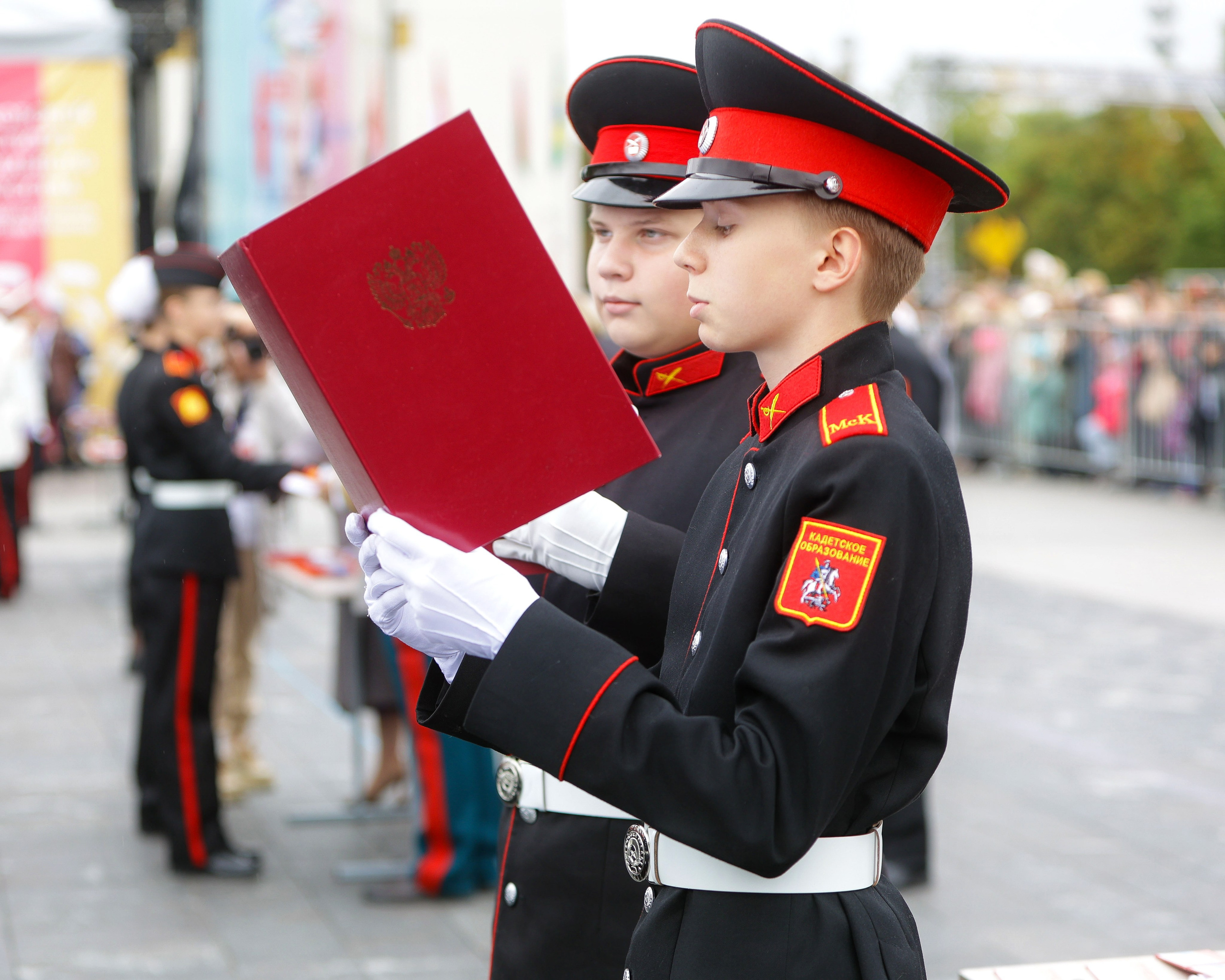 Посвящению в кадеты в Первом Московском кадетском корпусе, Дипломатической кадетской школы. Выпускные альбомы и школьный фотограф в Подольске, Троицке, Щербинке, Москве и Московской области