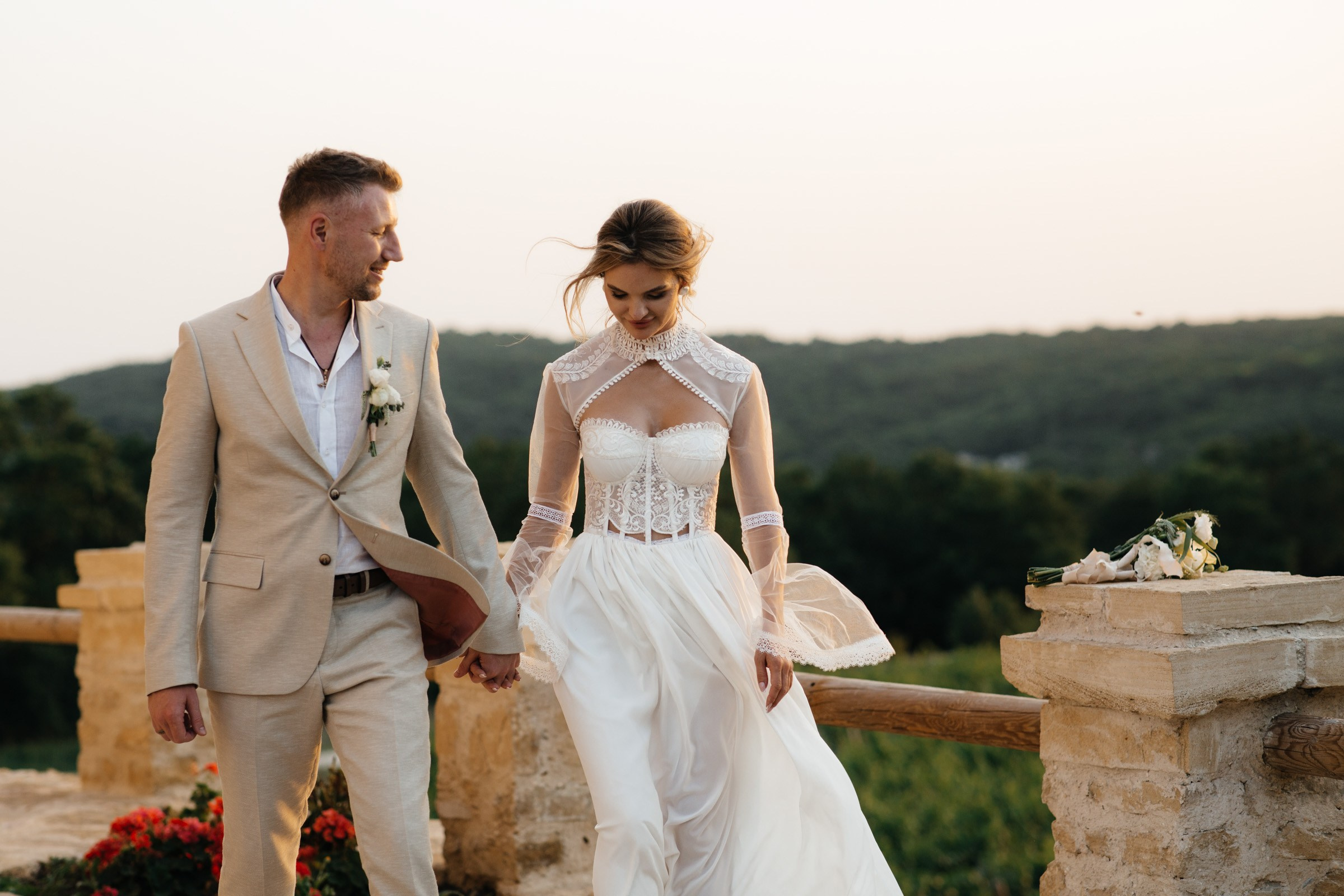 Атмосферная свадьба в Шато Андре. Архитектурный и интерьерный фотограф в Краснодаре | Дмитрий Демской