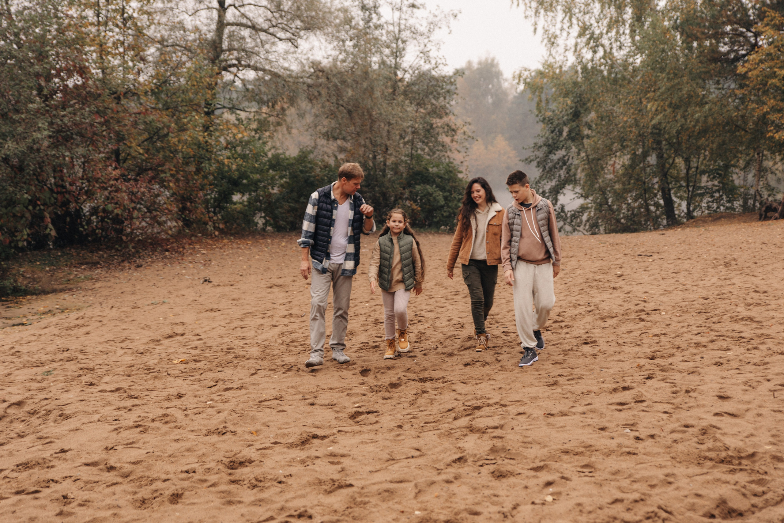 Алина, Саша, Андрей и Полина. Семейный фотограф В Москве Александра Дейкун