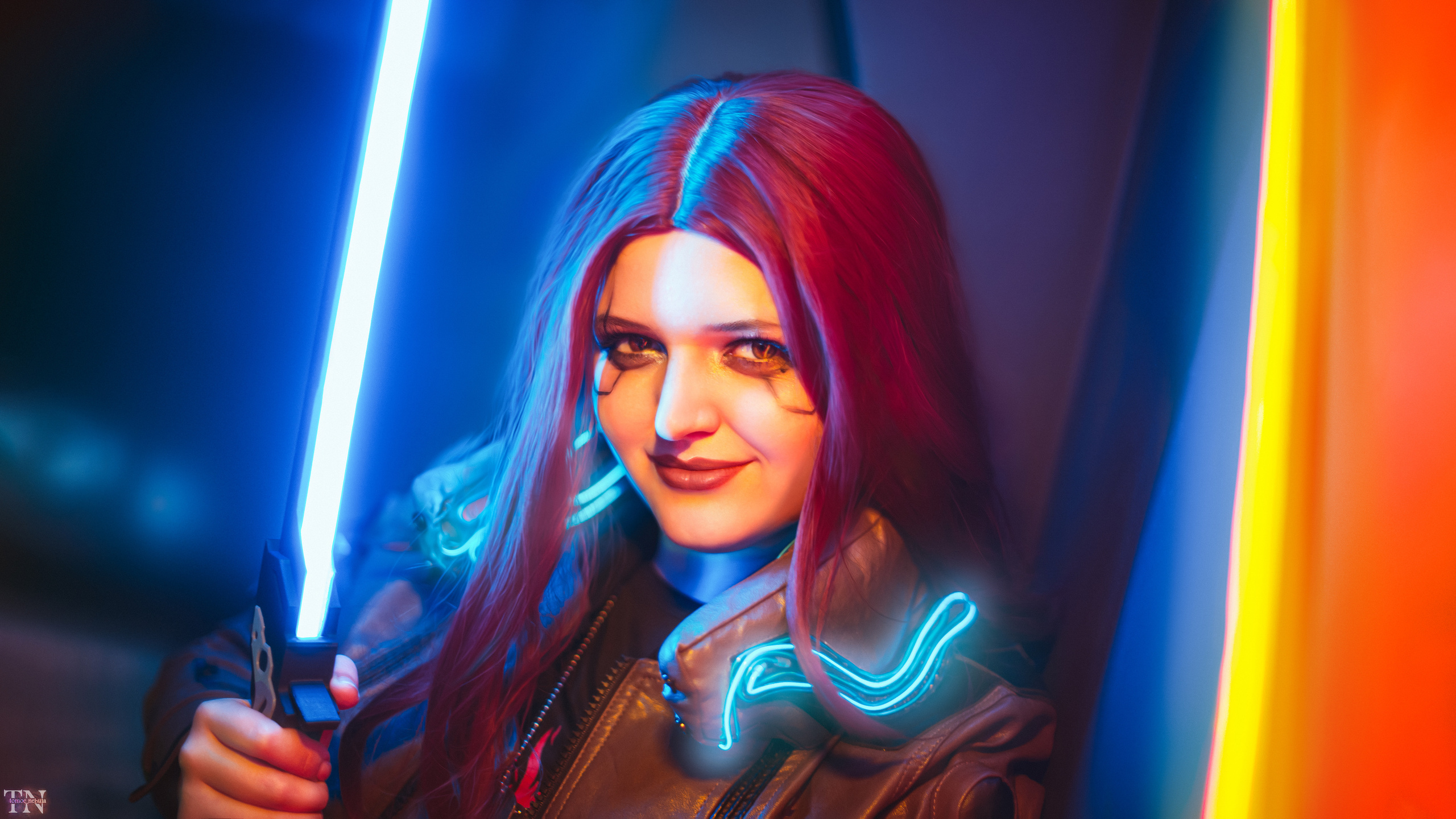 V — Cyberpunk 2077. Фотограф в Барнауле Тамара Волкова или Tomoe Nebula
