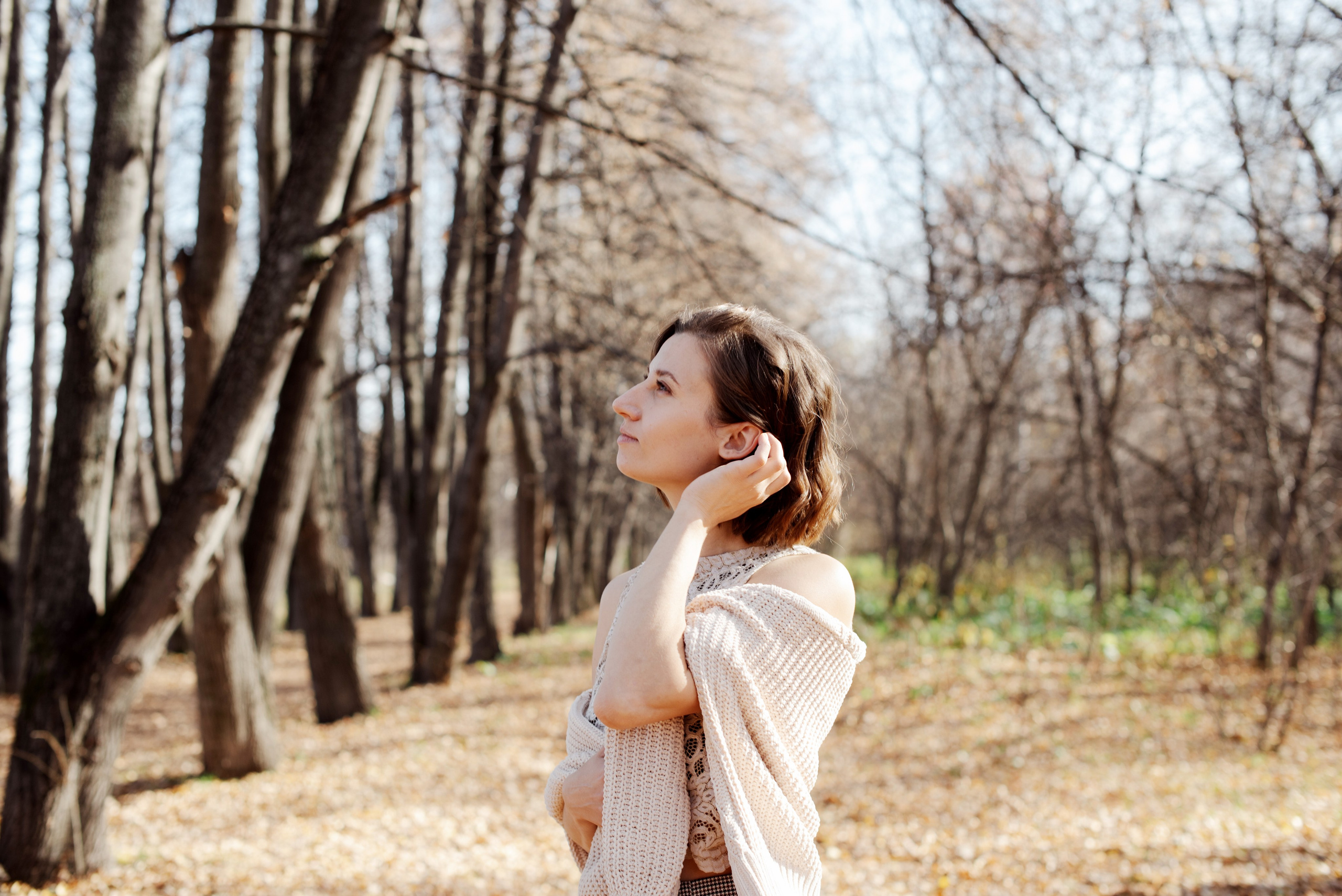Катя и дети Осень. Фотограф Томск Наталья Стволова