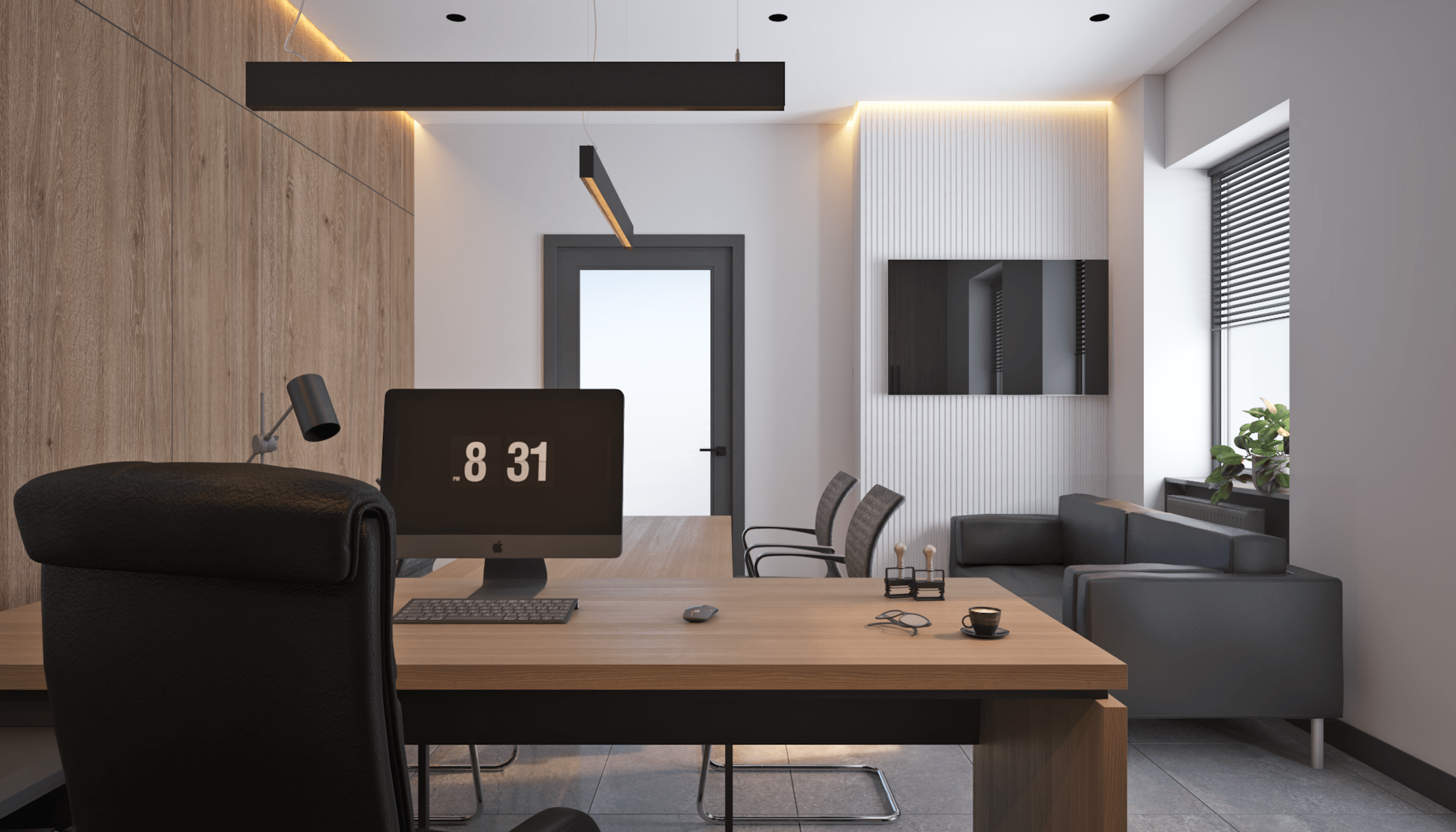 Офис компании Oknova. RASEN DESIGN. Архитектурные проекты зданий, интерьеров и благоустройства