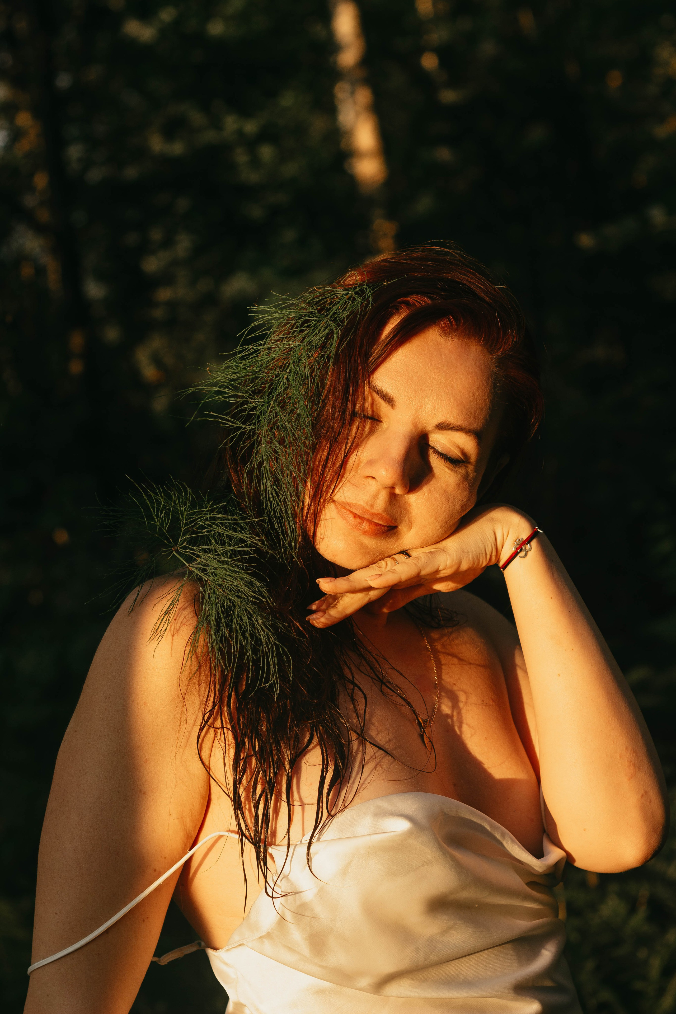 Маша. Закат. Озеро. Фотограф в Санкт-Петербурге Головина Анастасия