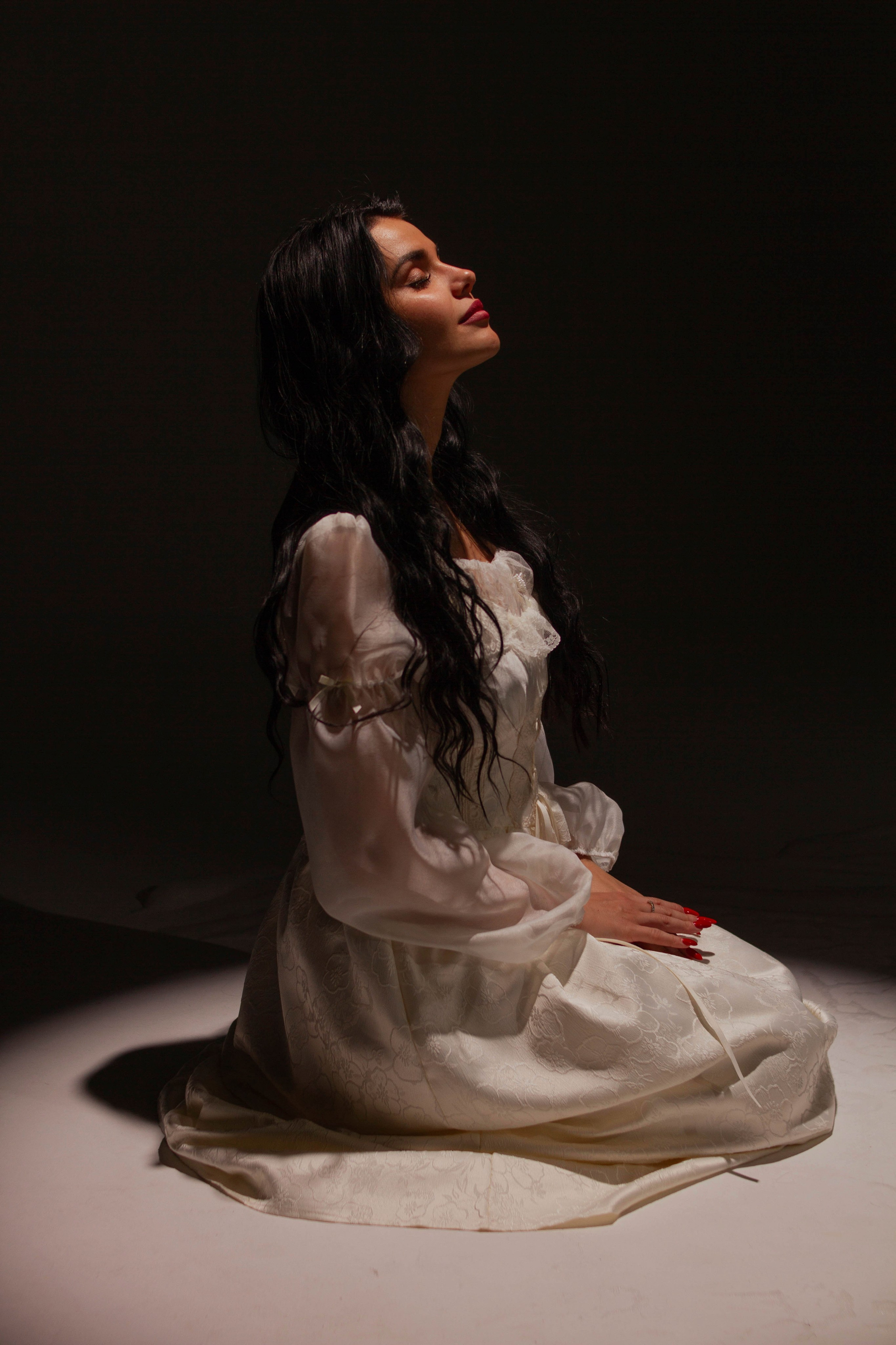 Снег в студии. Создадим шедевр? Виталина и её фотоискусство