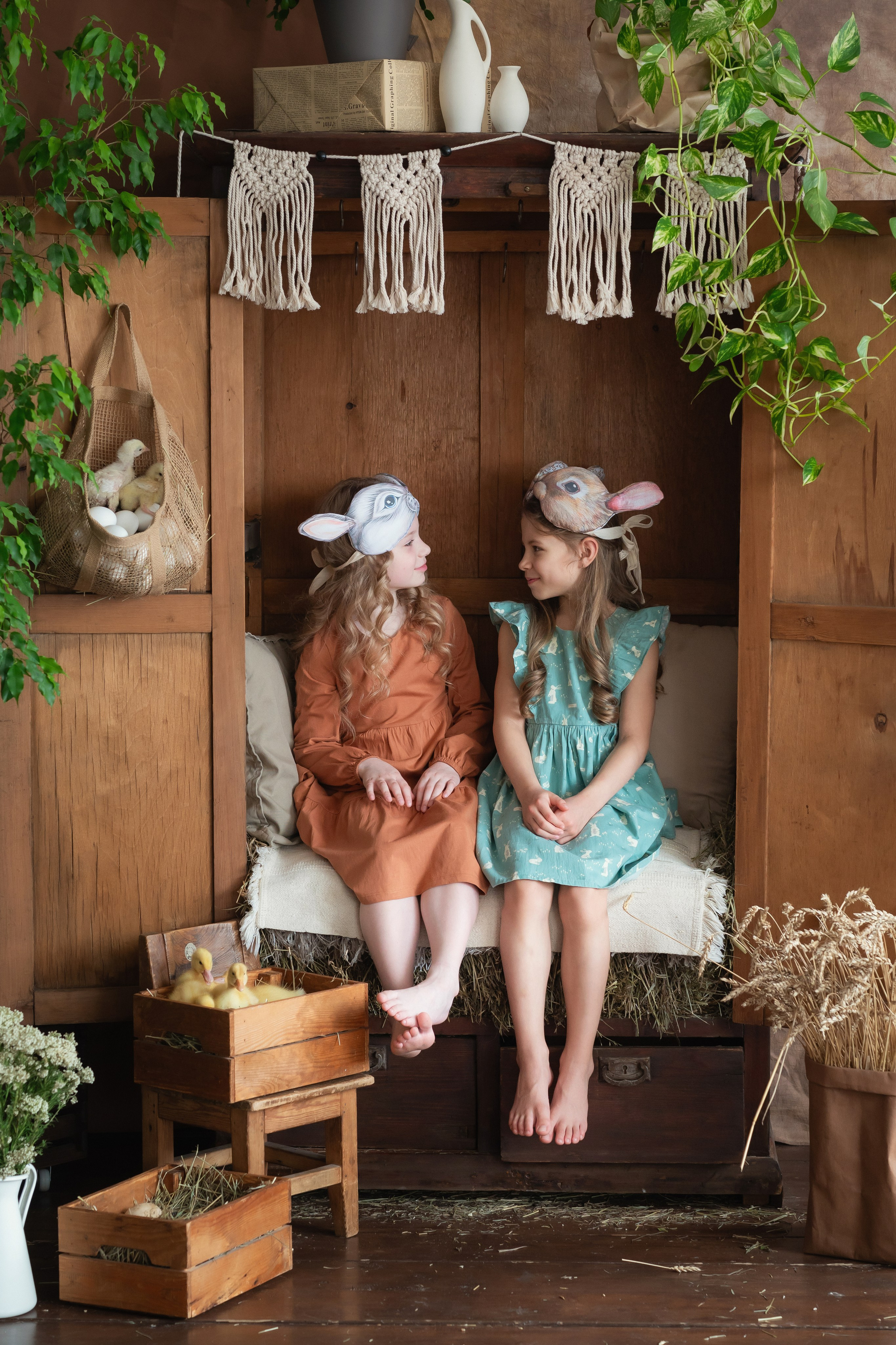 Пасхальный фотопроект для детей. Фотограф Благовещенск Анна Емельянова