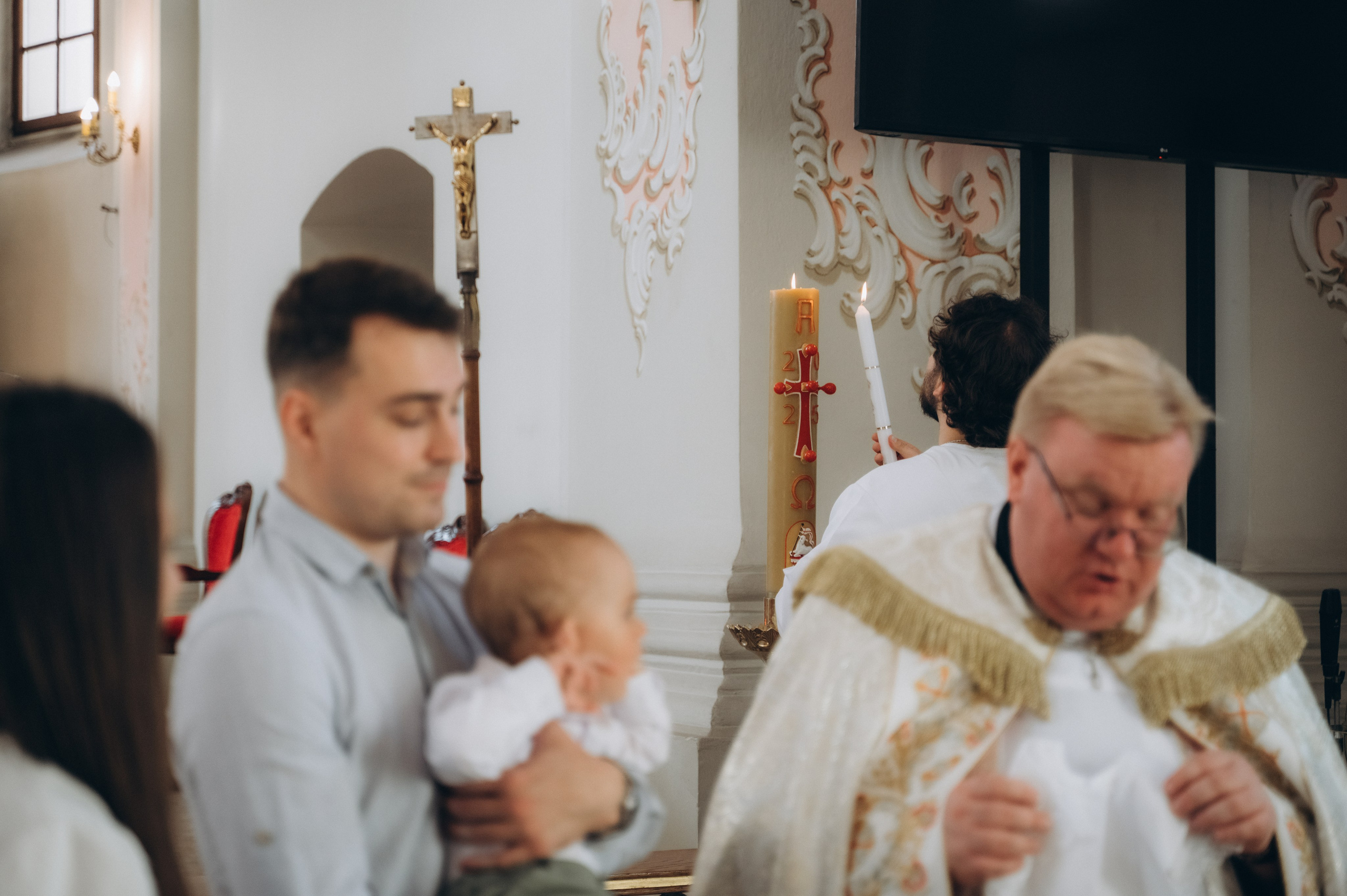 Крещение Александра (Белый Костёл). Семейный фотограф в Минске Дарья Дреко