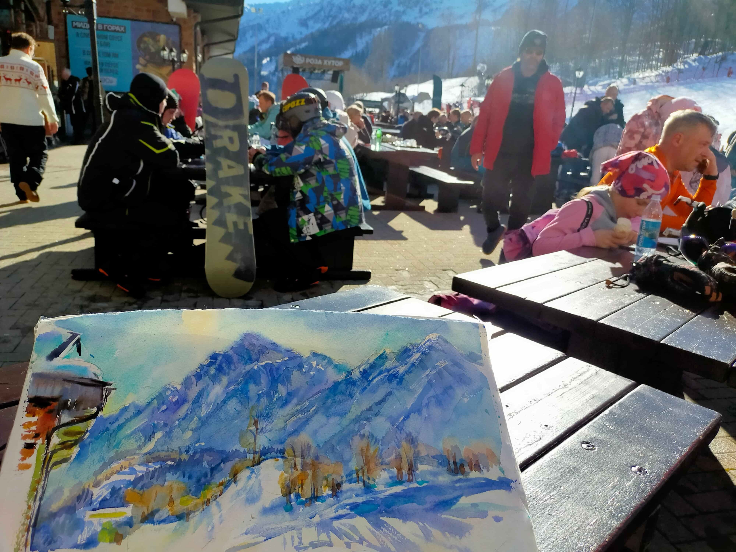 ПЕЙЗАЖИ. Свет акварели Галины Поплавской