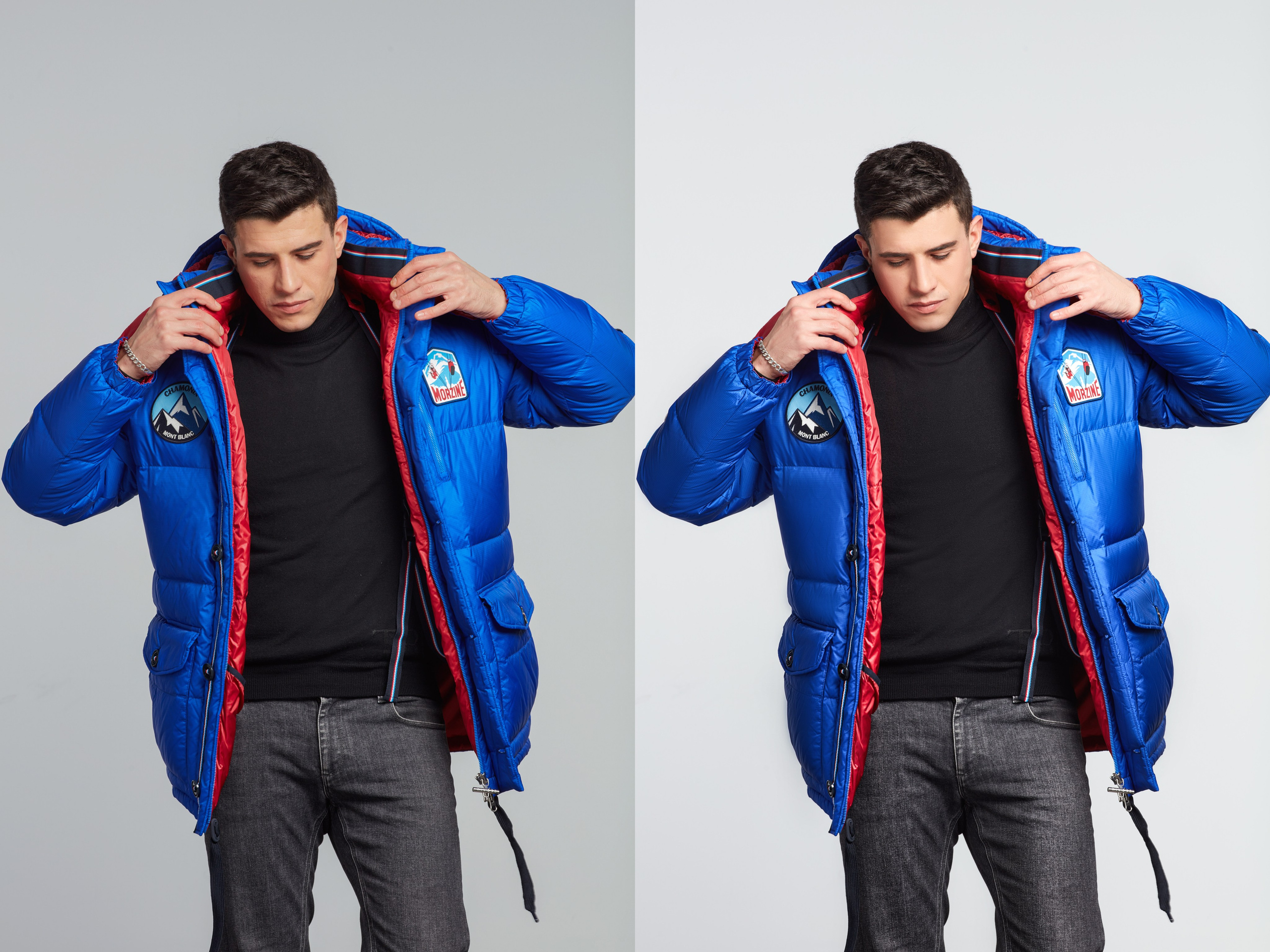 Для рекламы одежды