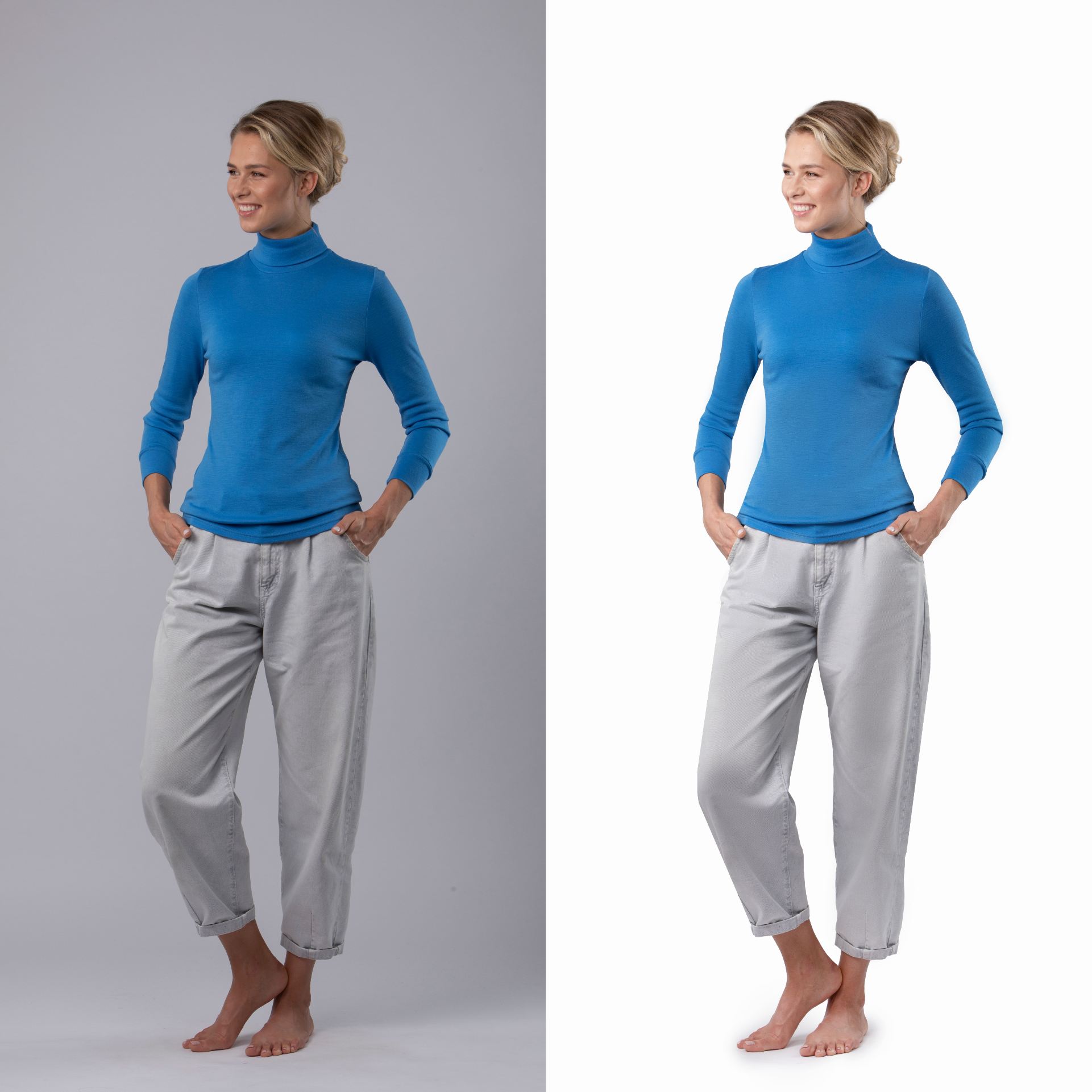 Для рекламы одежды