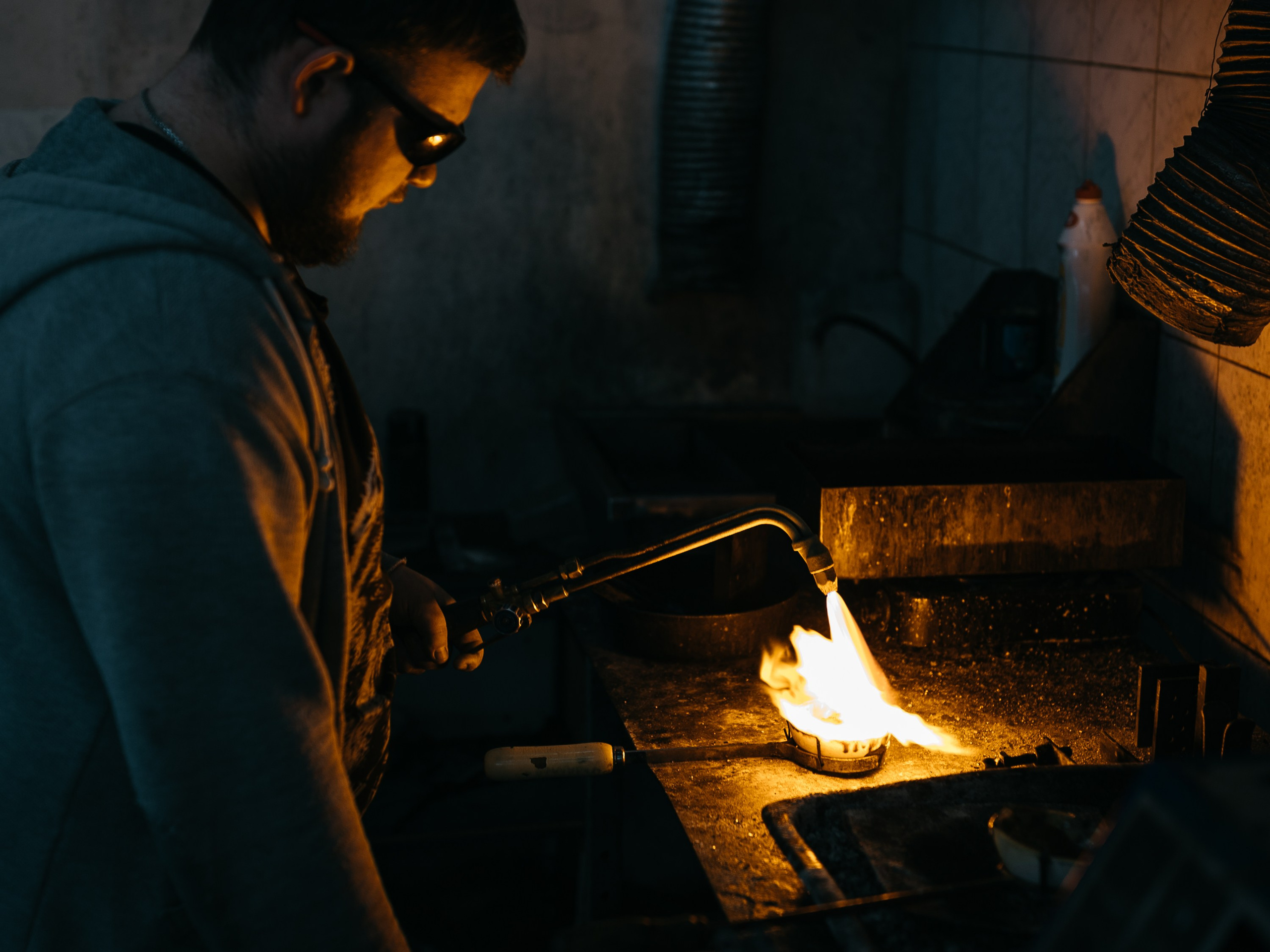 Промышленный репортаж ювелирного производства. Фотограф Олег Сотник