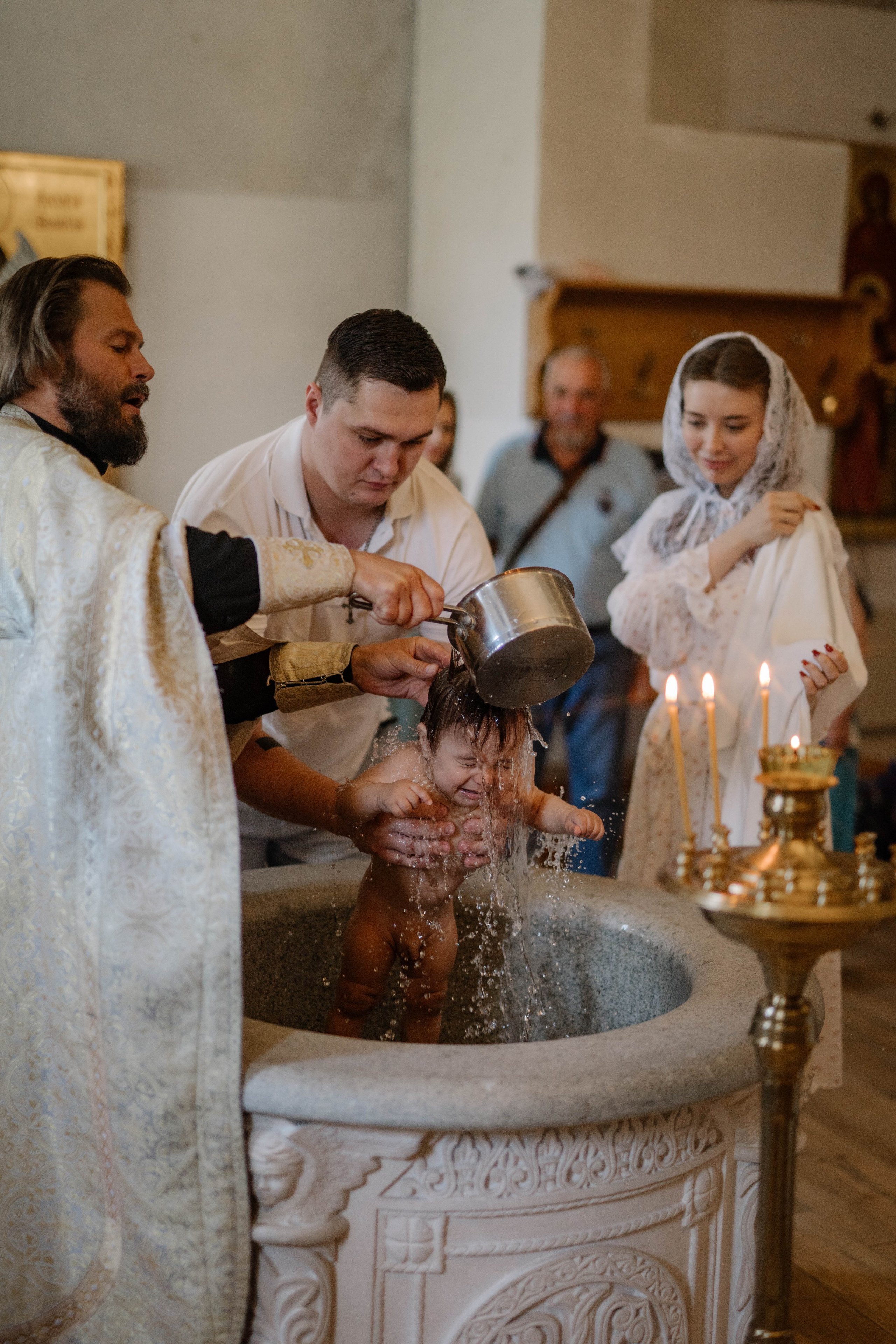 Крещение Мирона. Свадебный и семейный фотограф в Калуге Анна Киреева
