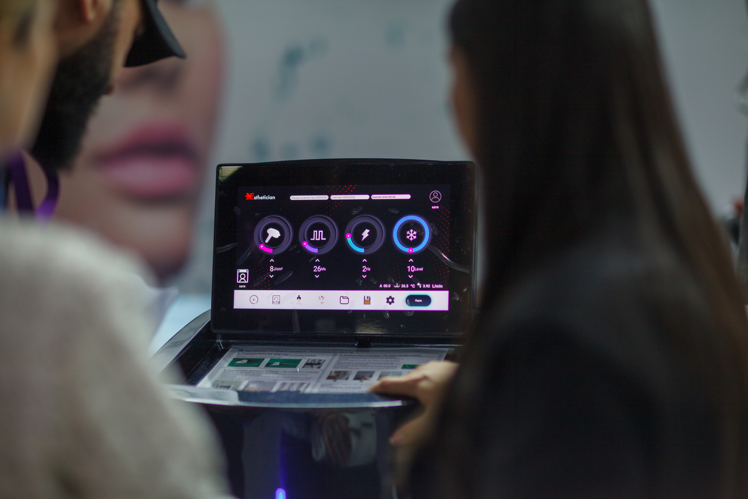 Выставка компаний Med Aesthetik и Sthetian. Фотограф в Москве Наталья Антипина