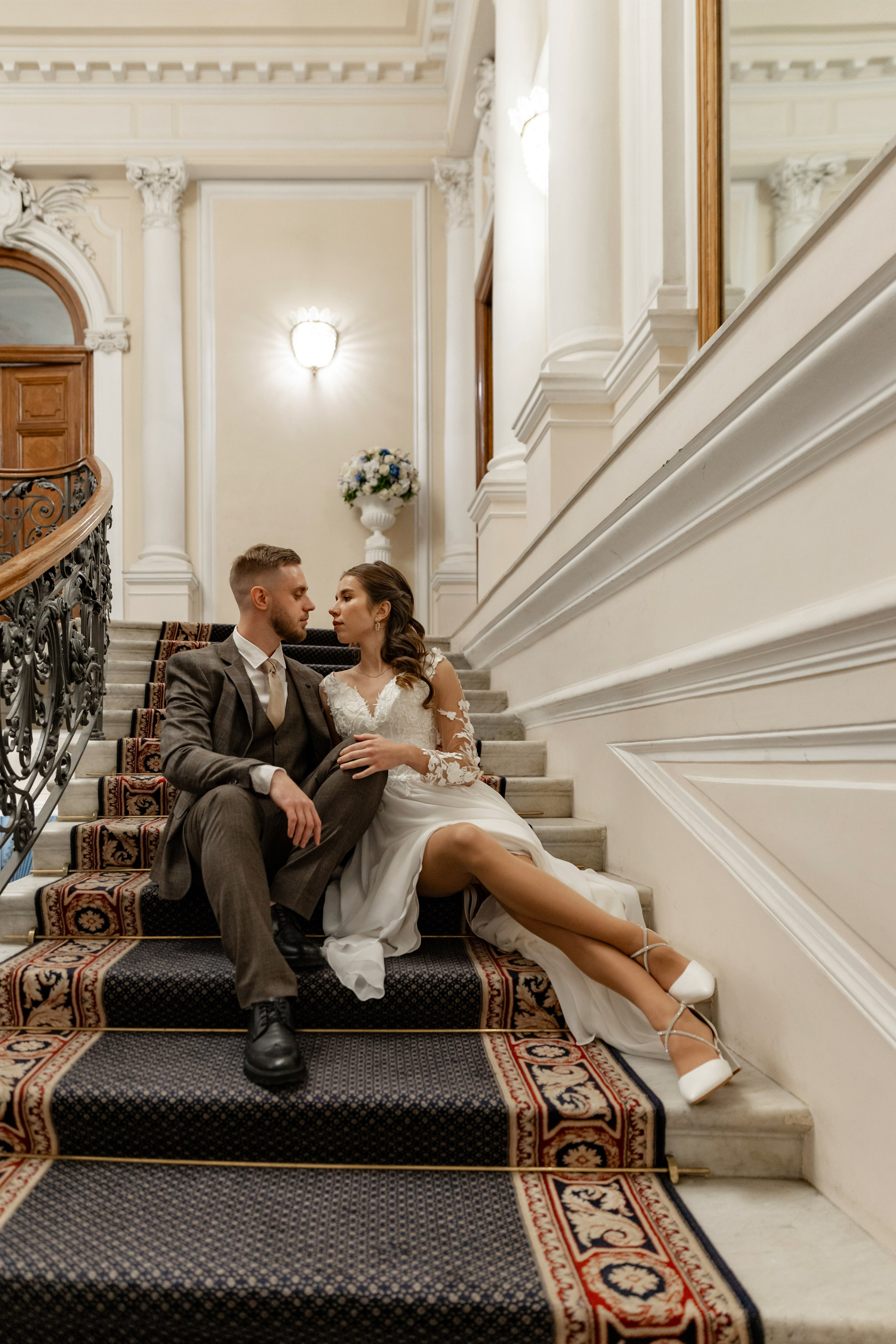 Свадебная серия в Отеле Гамма. Свадебный и портретный фотограф в Санкт-Петербурге Надежда Чечулина