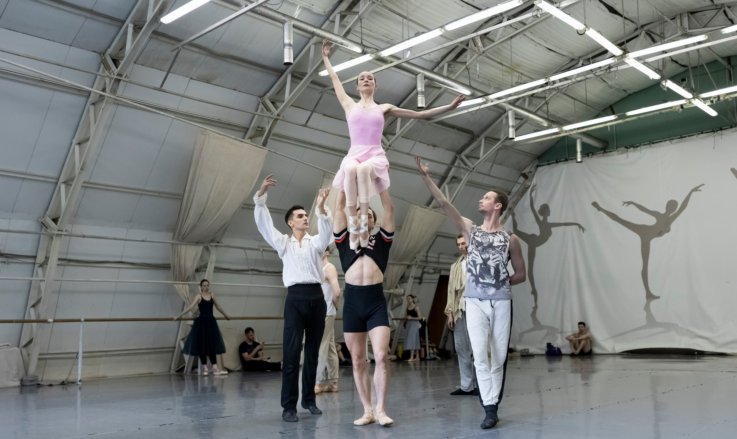 Репетиция балета «Пушкин. Сны после жизни» — театр Касаткиной и Василёва. Балетный фотограф Москва Майоров Николай