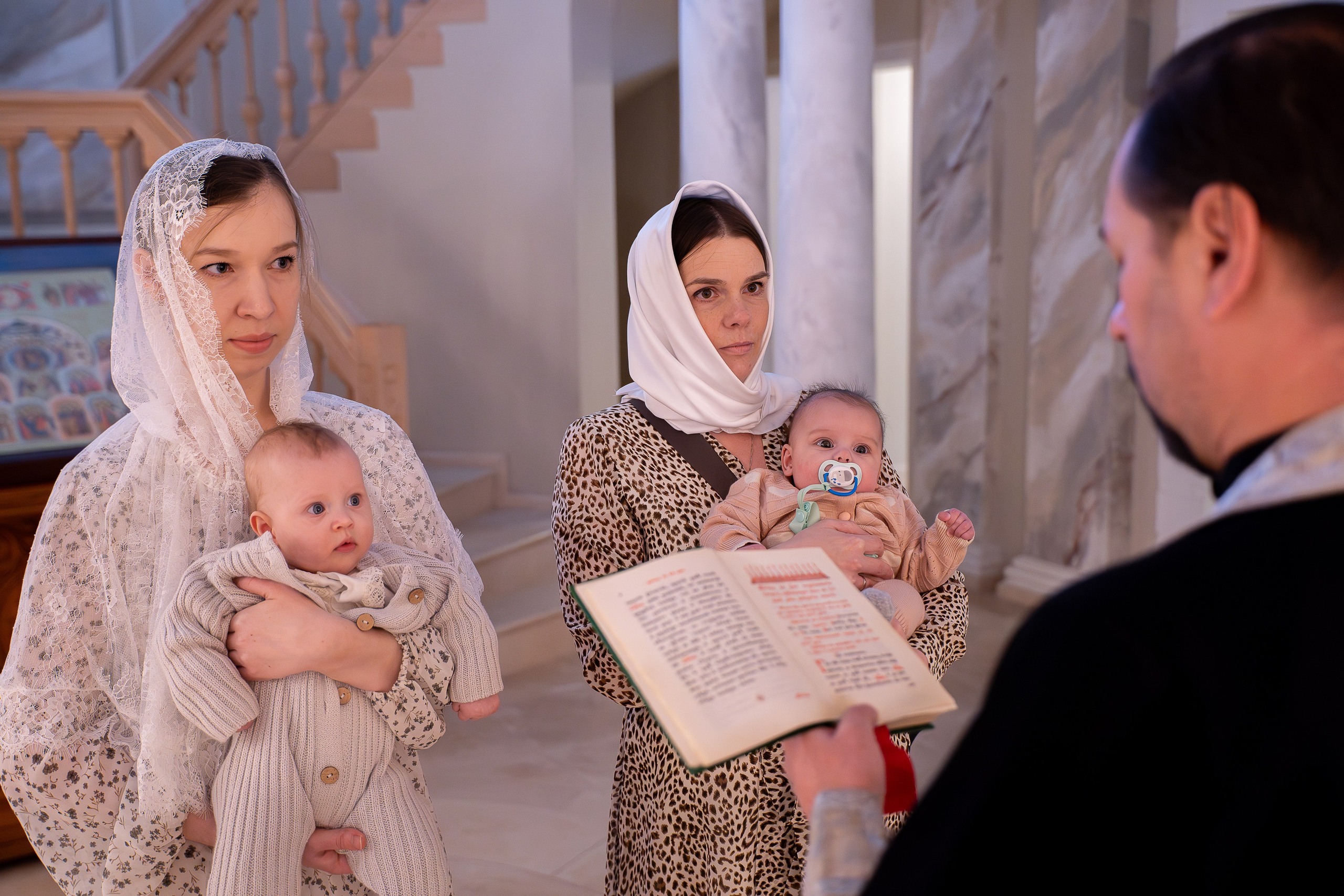 Двойное крещение. Фотограф на роды Москва Ольга Летучева