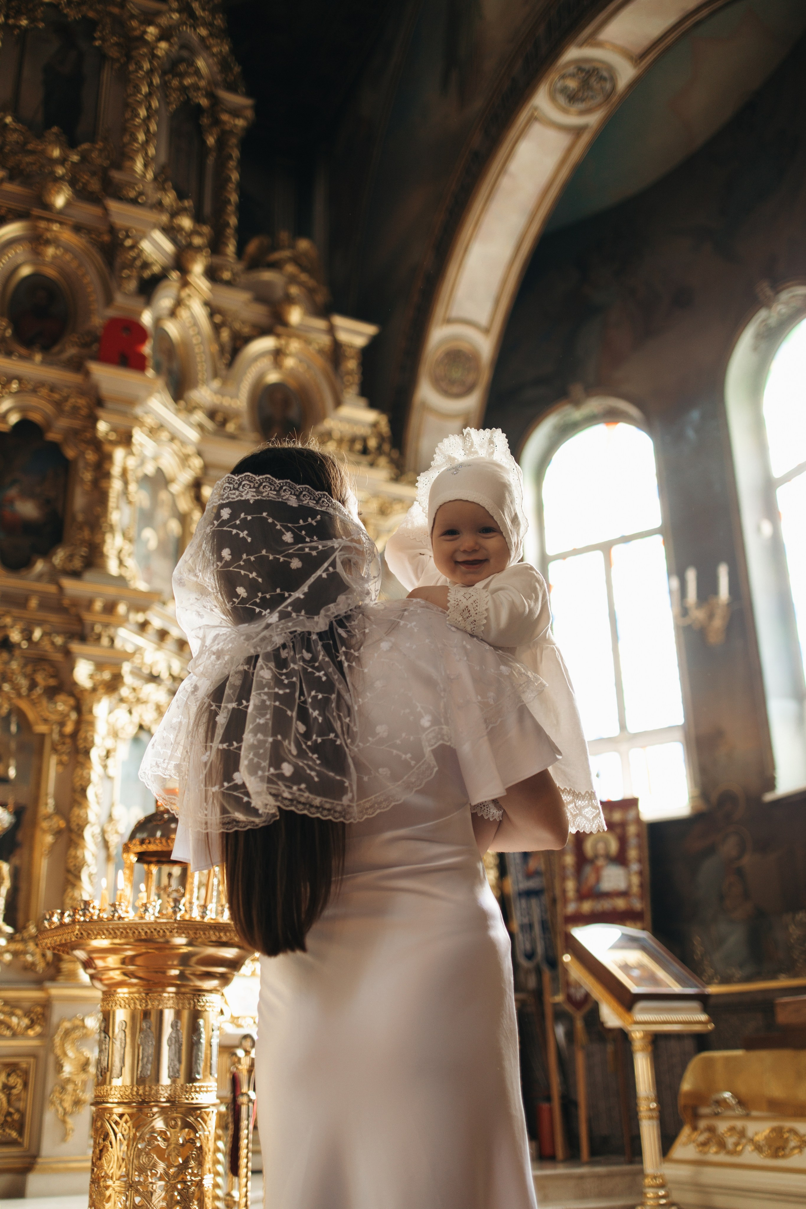 Крещение Арины. Самый теплый фотограф в Краснодаре Рябоконь Ксения