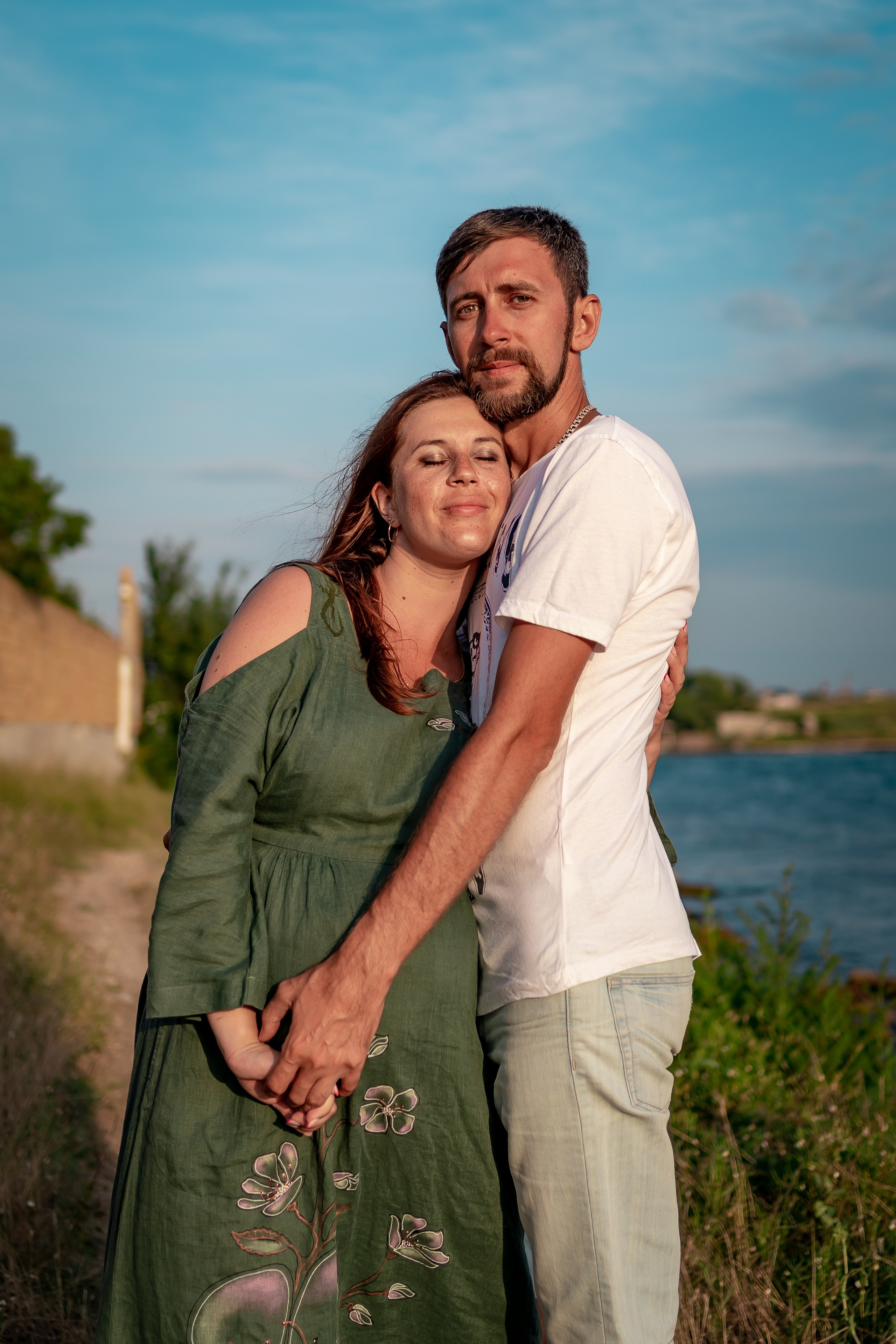 Вероника с мужем в Крыму. Семейный фотограф Варвара Сорока в городе Москве