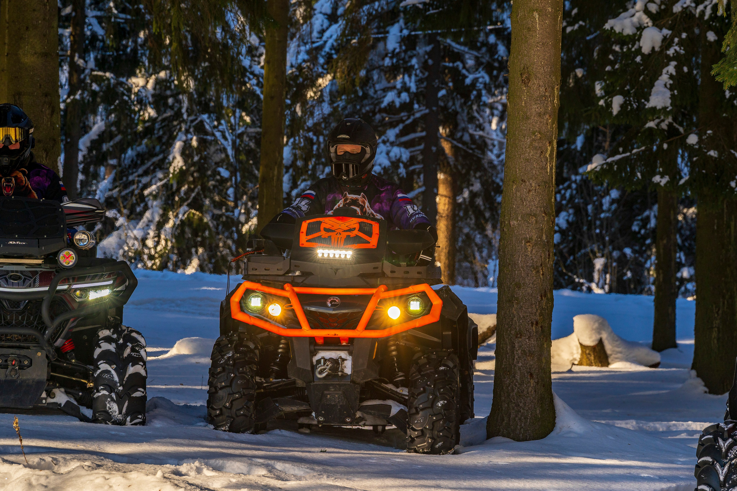 Кудрово ATV. Графический дизайнер Илья Левченко