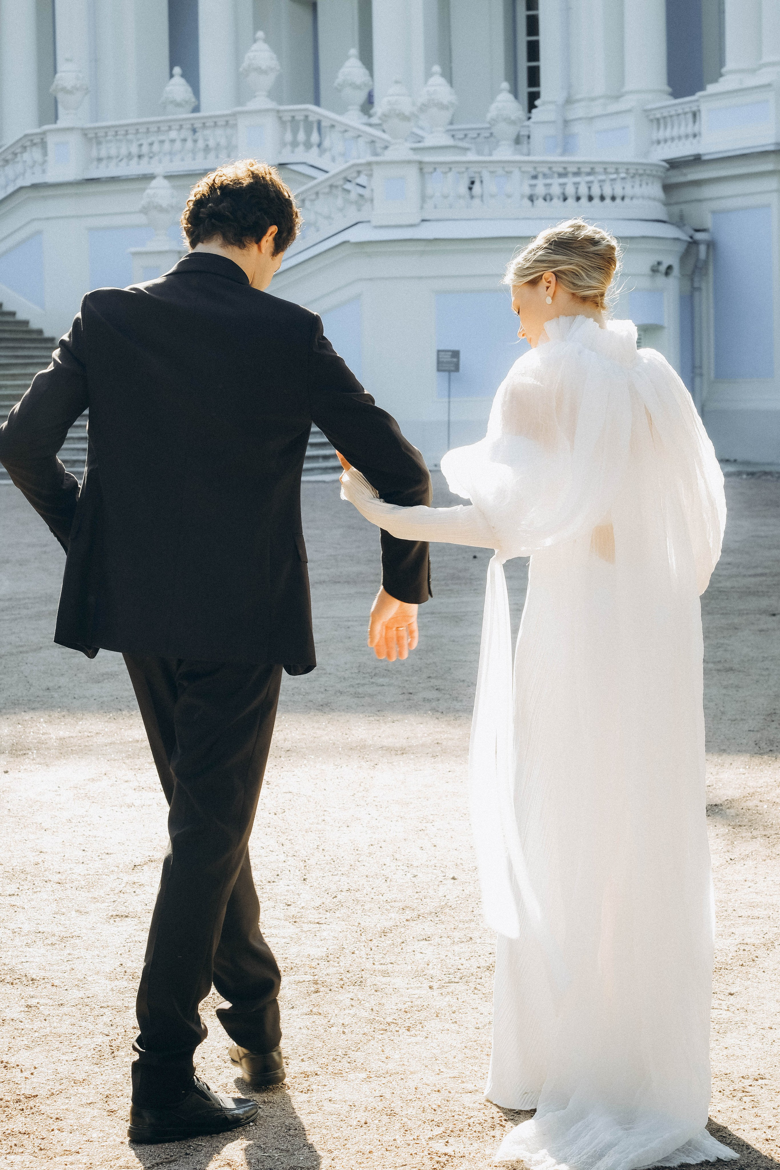 СВАДЕБНАЯ СЬЕМКА В ПАРКЕ ОРАНИЕНБАУМ. Профессиональный фотограф, Санкт-Петербург — Виктория Богомолова