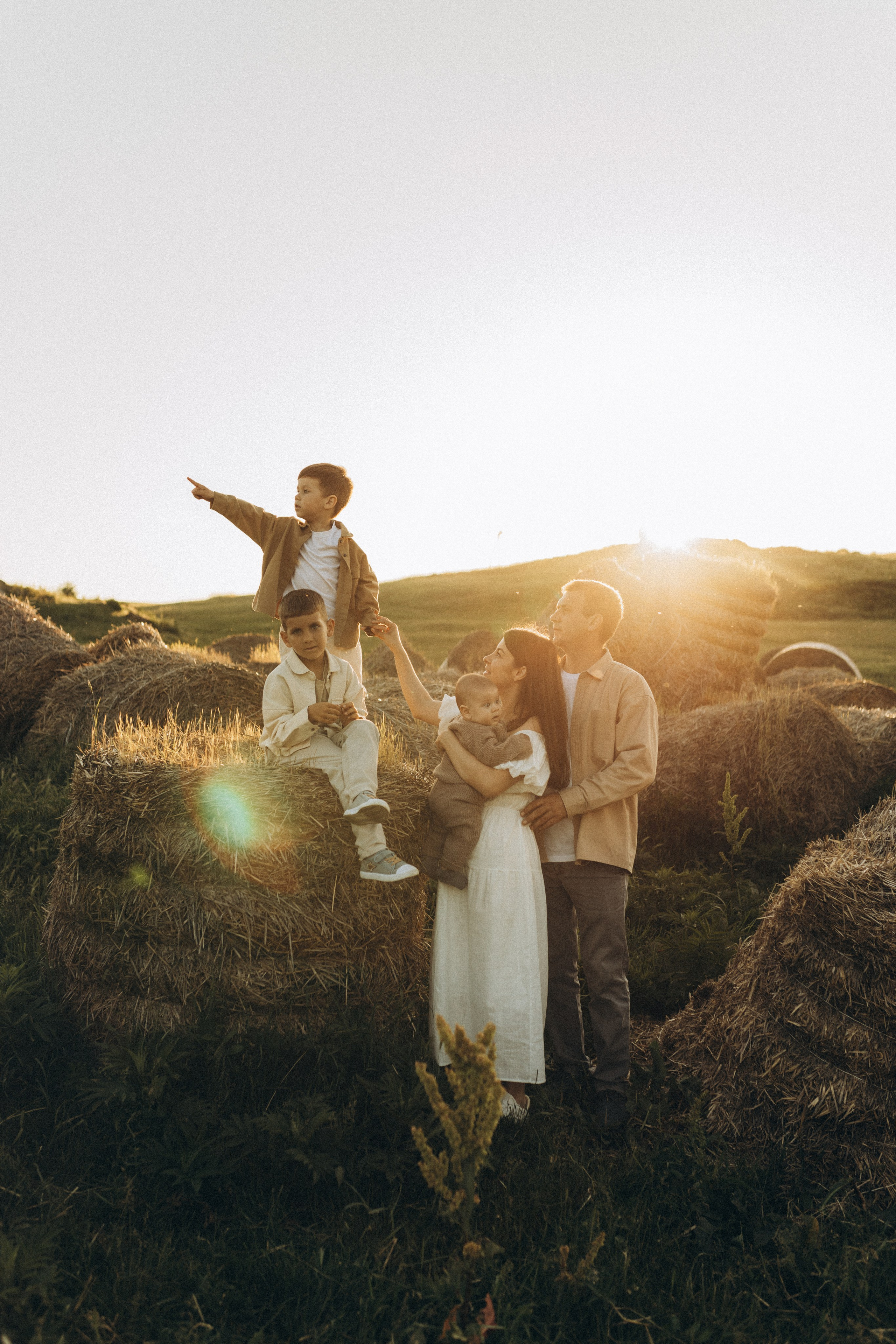 Закат на ферме. Семейный фотограф в Новороссийске и Анапе Александра Яковлева
