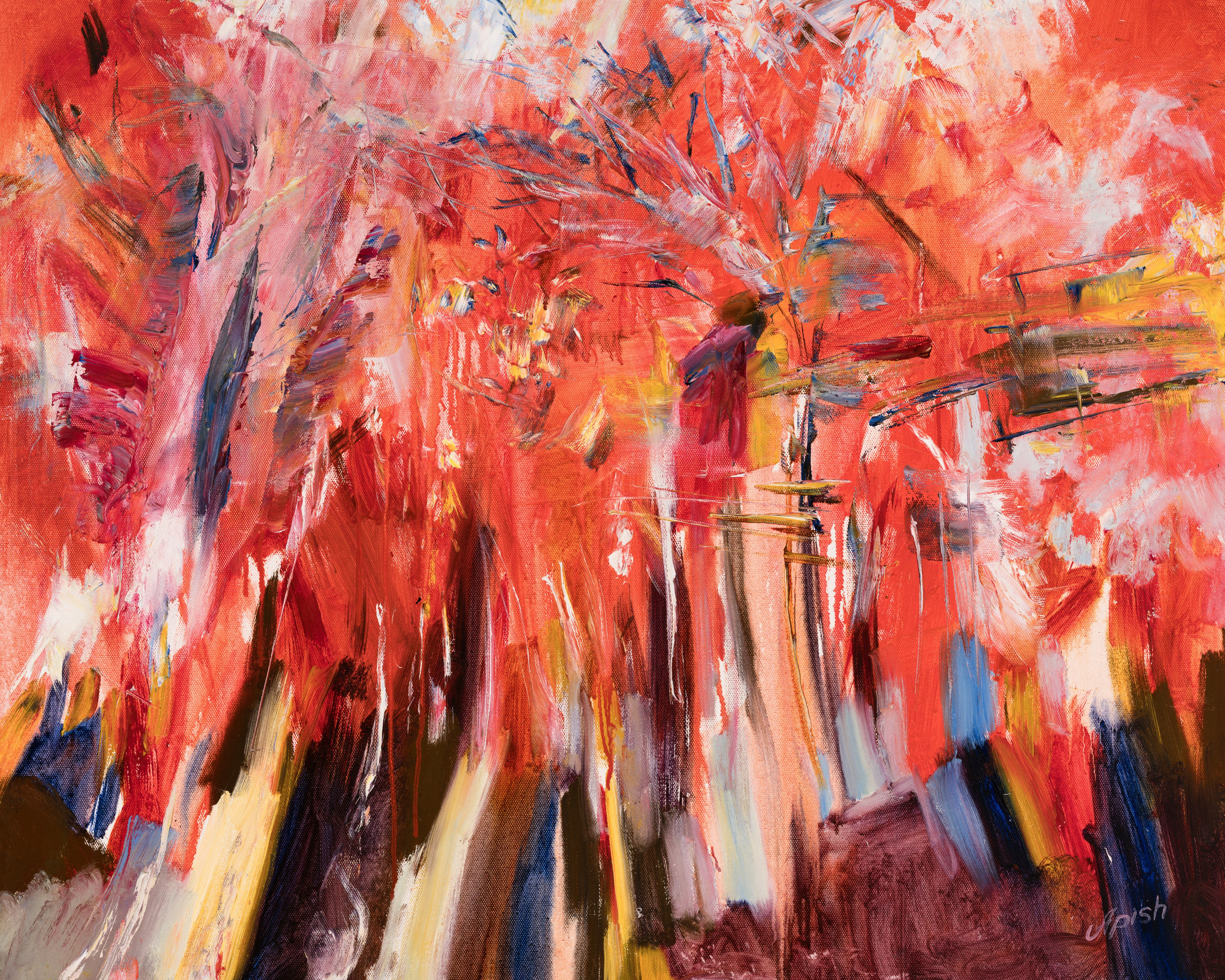 «Победа стремления» - художник Алексей Апиш (холст, масло, 80x100 см, 2015)